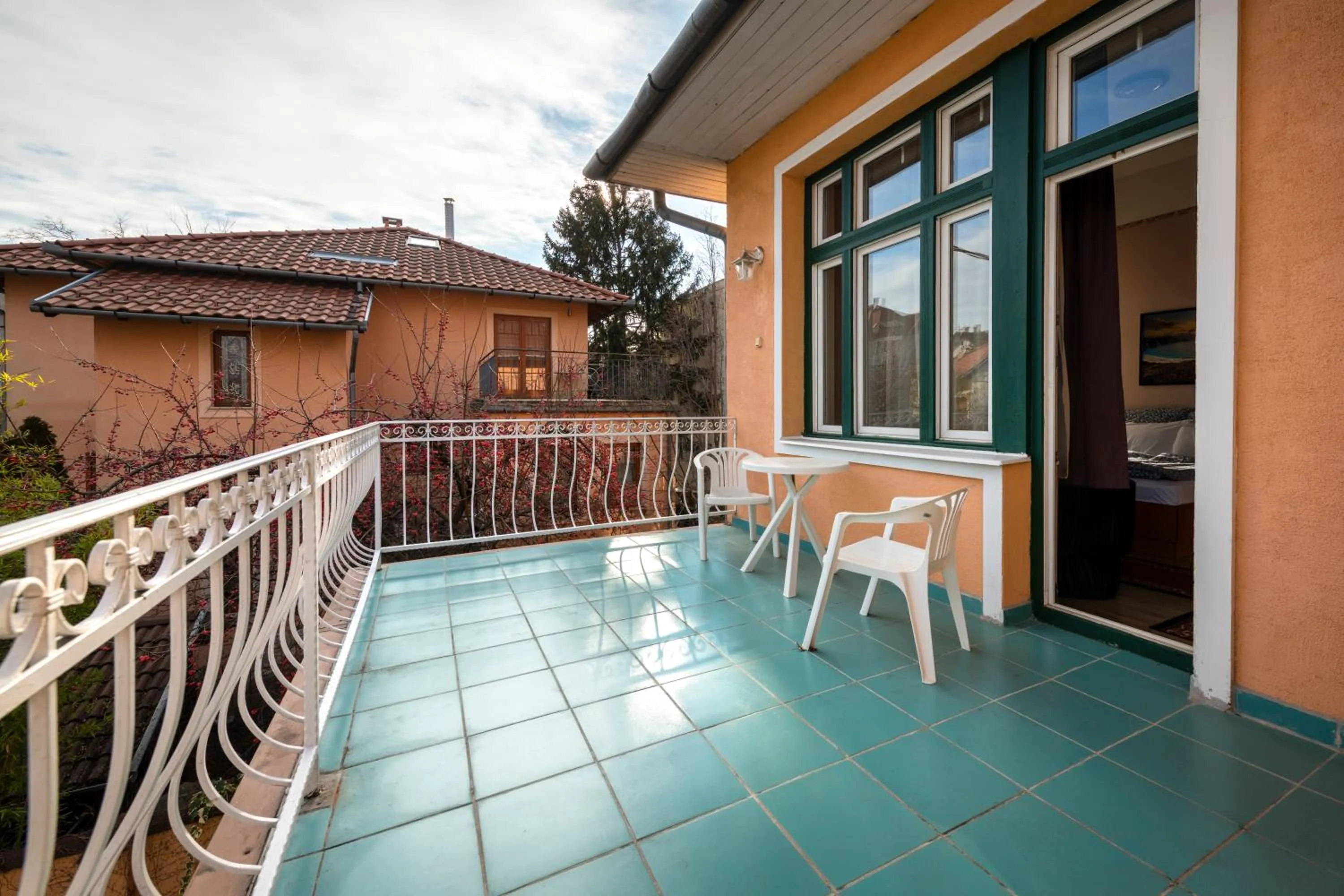 Balcony/Terrace in Hotel Kristal Gellért Hill