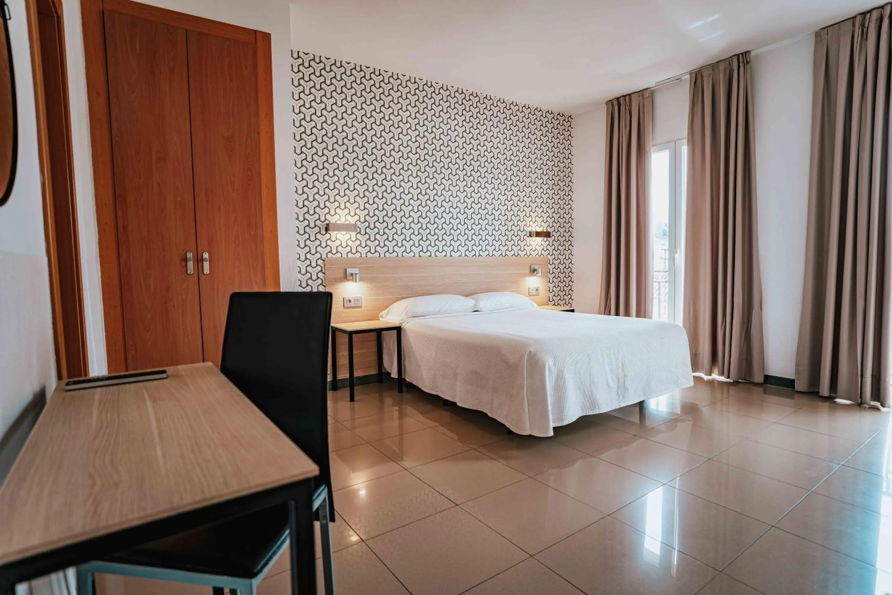 Decorative detail, Bed in Atenas Granada