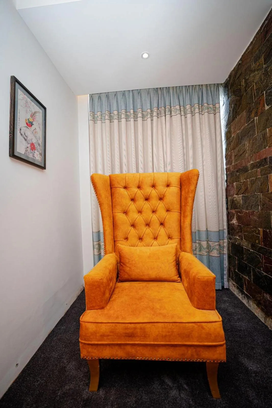 Seating area in Royal Raj Hotel