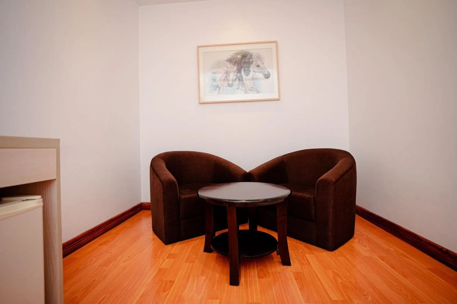 Seating area in Royal Raj Hotel