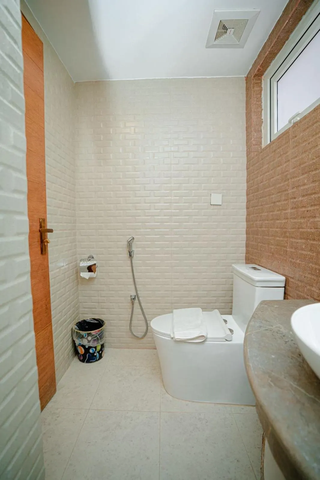 Shower in Royal Raj Hotel