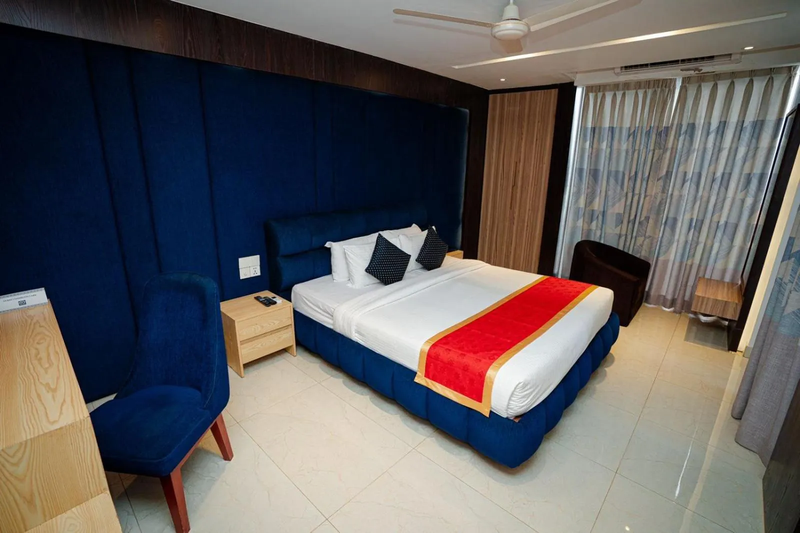 Photo of the whole room, Bed in Royal Raj Hotel