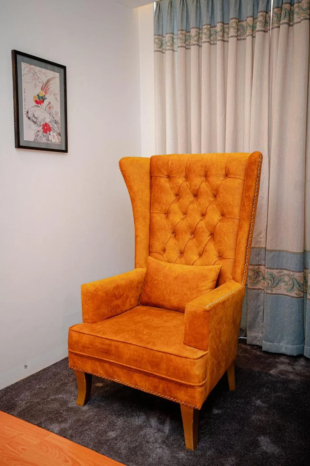 Seating area in Royal Raj Hotel