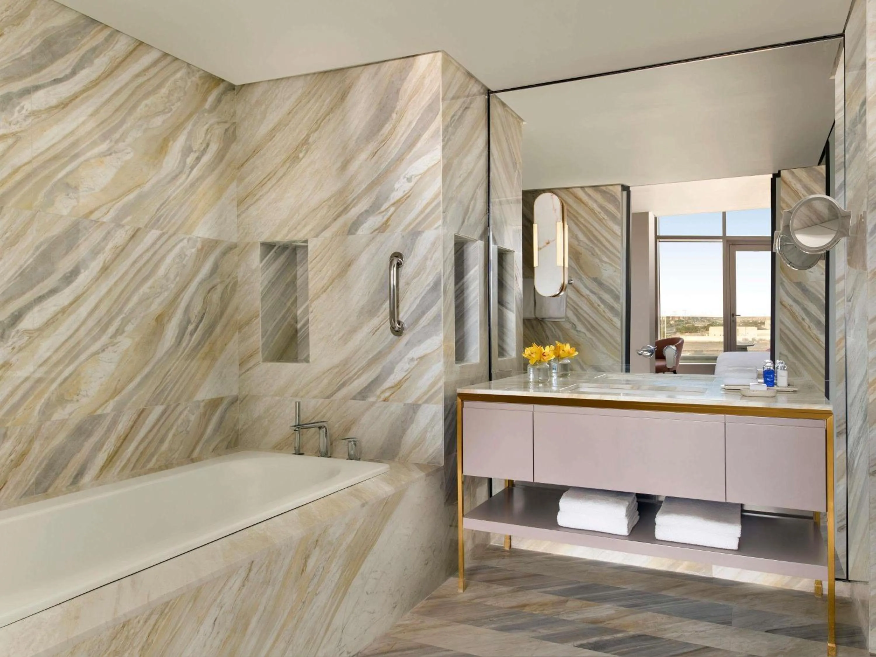 Bedroom in Rixos Gulf Hotel Doha