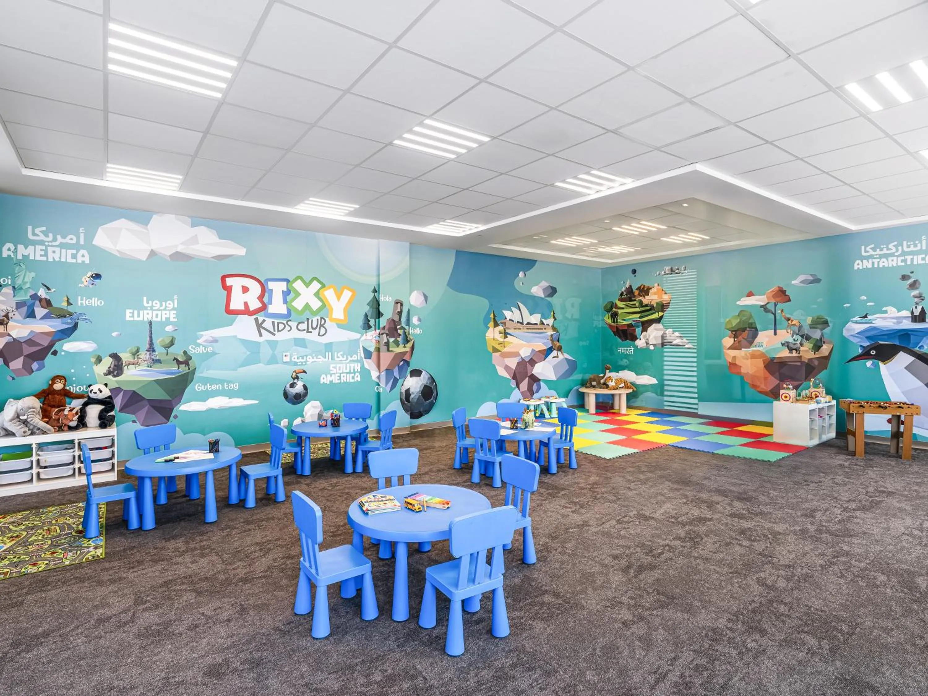 Kids's club in Rixos Gulf Hotel Doha