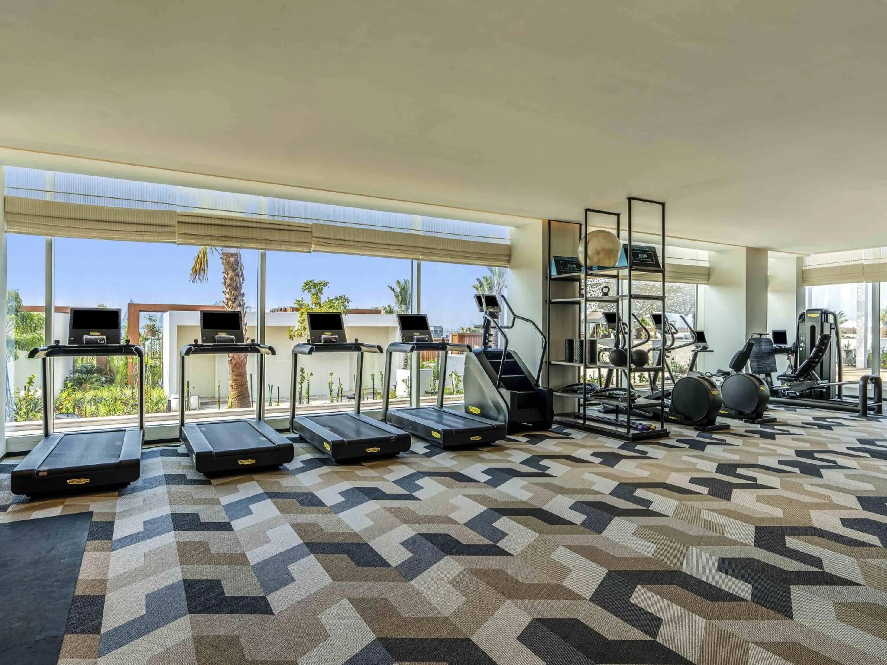 Fitness centre/facilities in Rixos Gulf Hotel Doha
