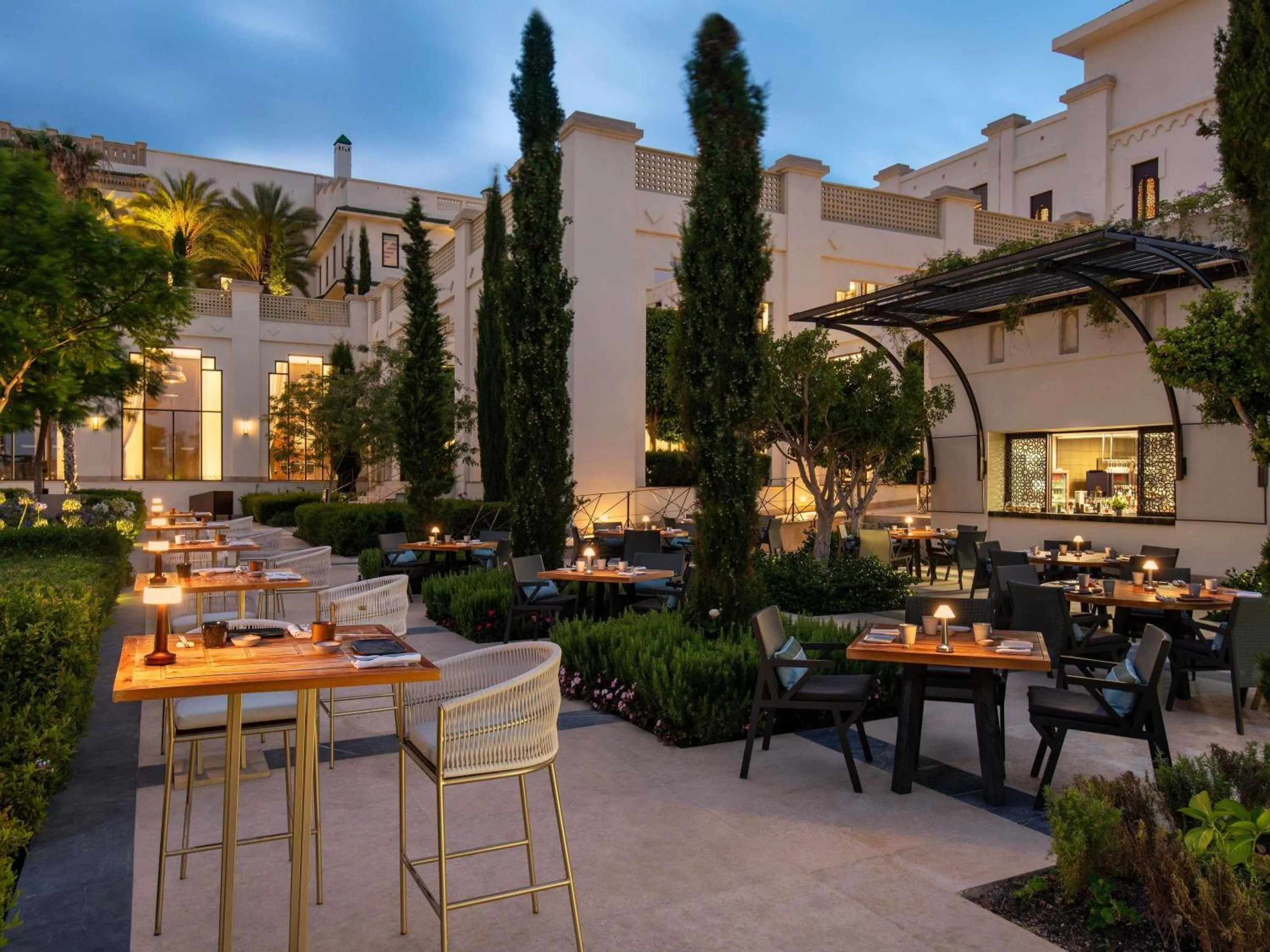 Restaurant/places to eat in Fairmont Tazi Palace Tangier