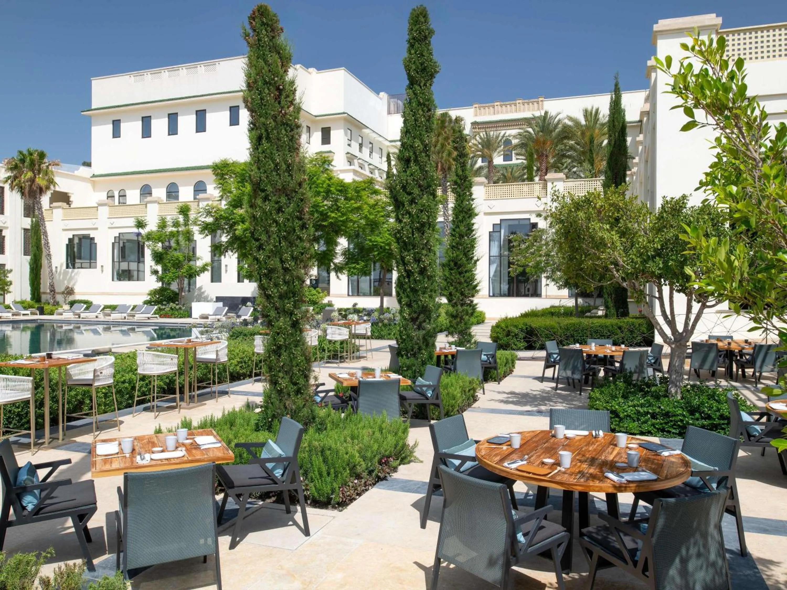 Restaurant/places to eat in Fairmont Tazi Palace Tangier