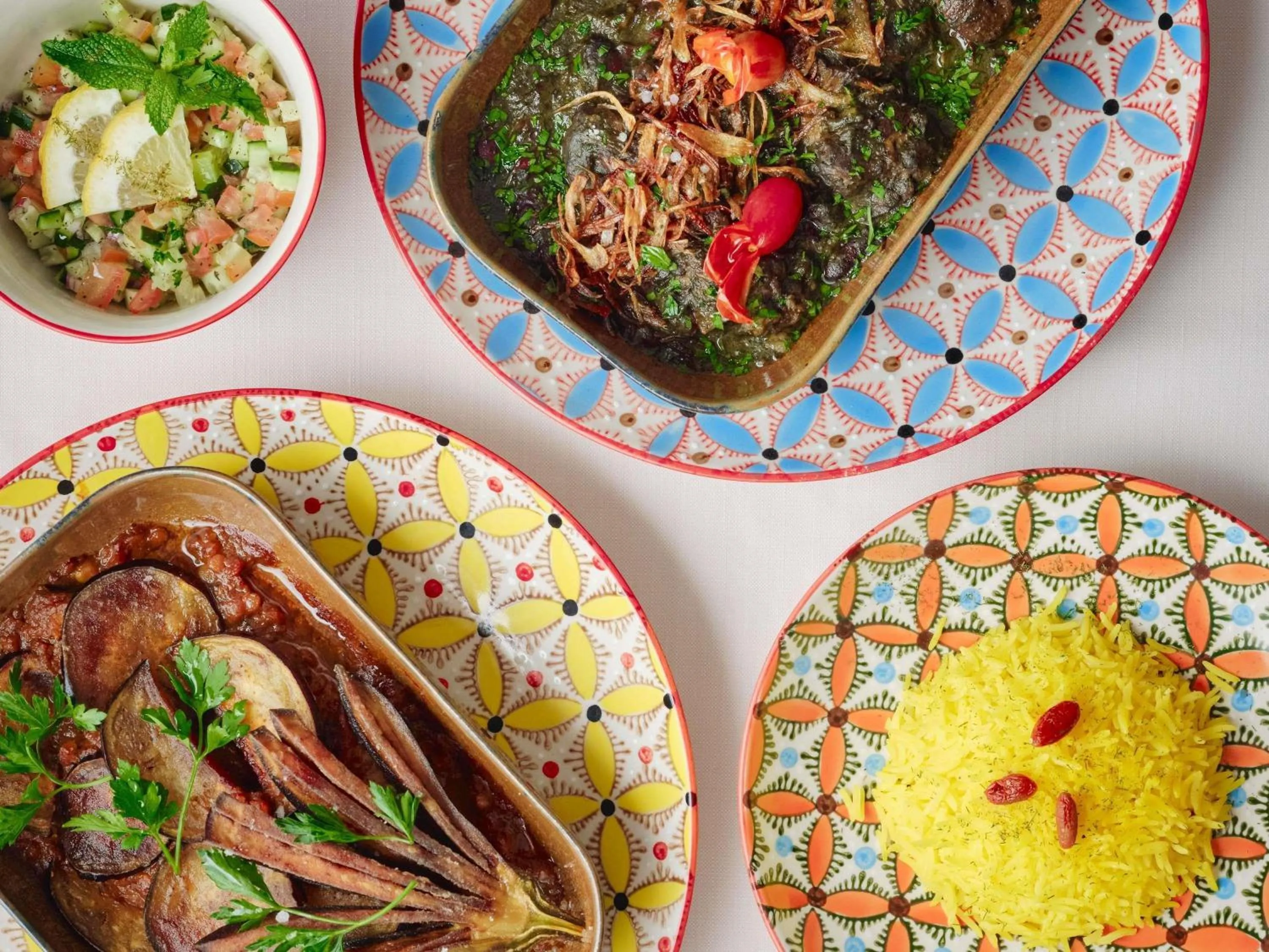 Restaurant/places to eat in Fairmont Tazi Palace Tangier