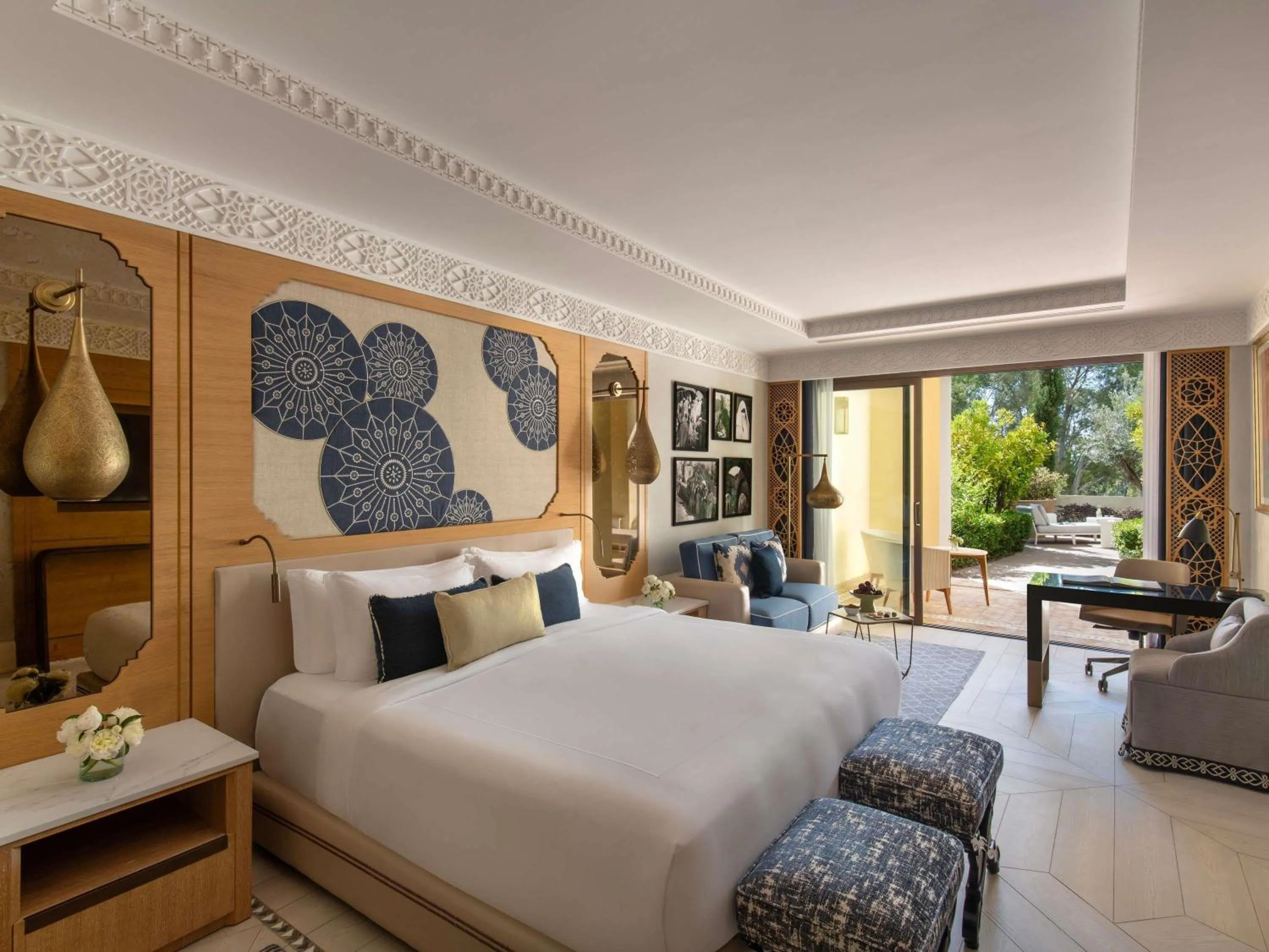 Bedroom, Bed in Fairmont Tazi Palace Tangier