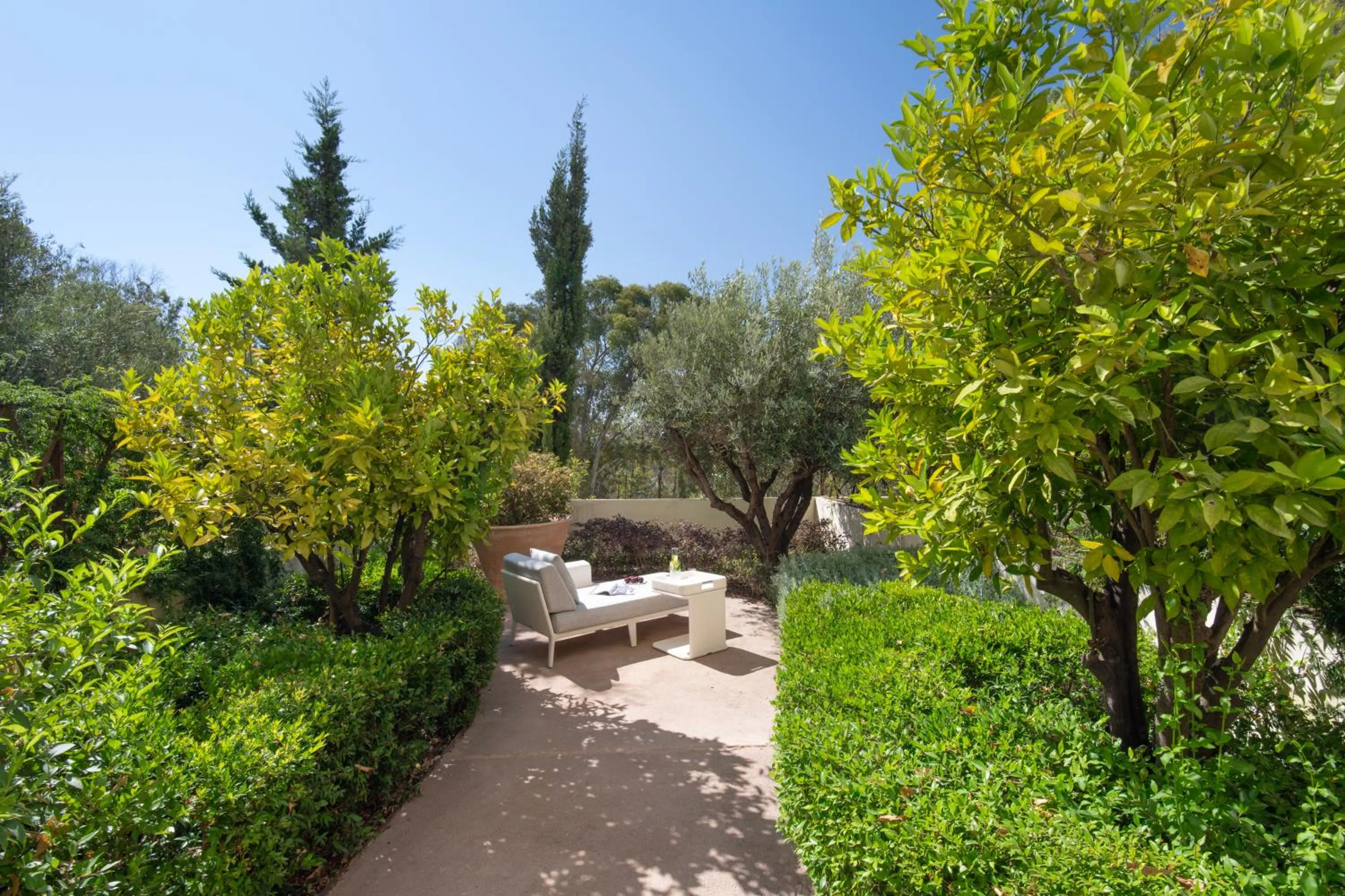 Natural landscape in Fairmont Tazi Palace Tangier