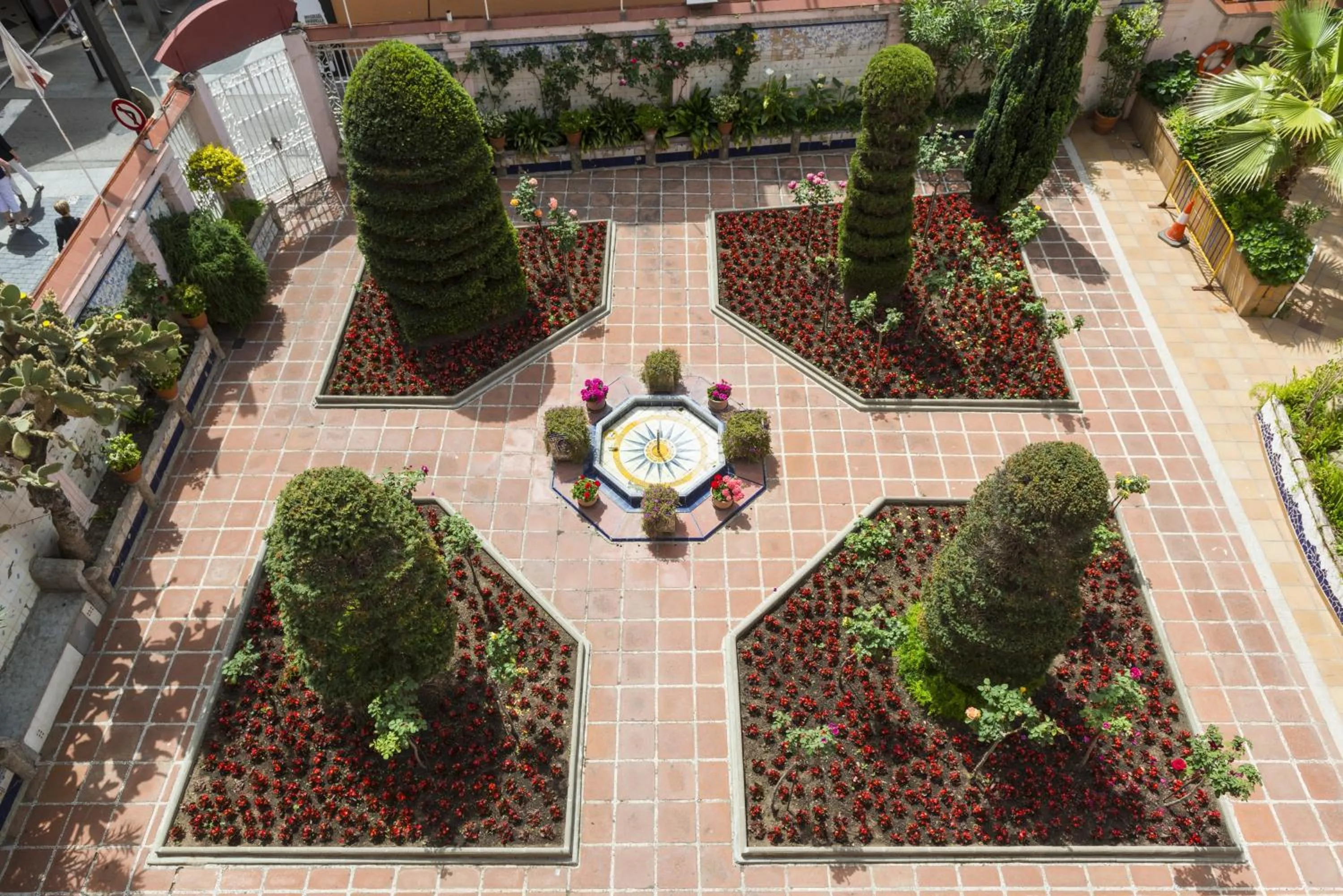 Garden view in Hotel Guitart Rosa - Adults Only