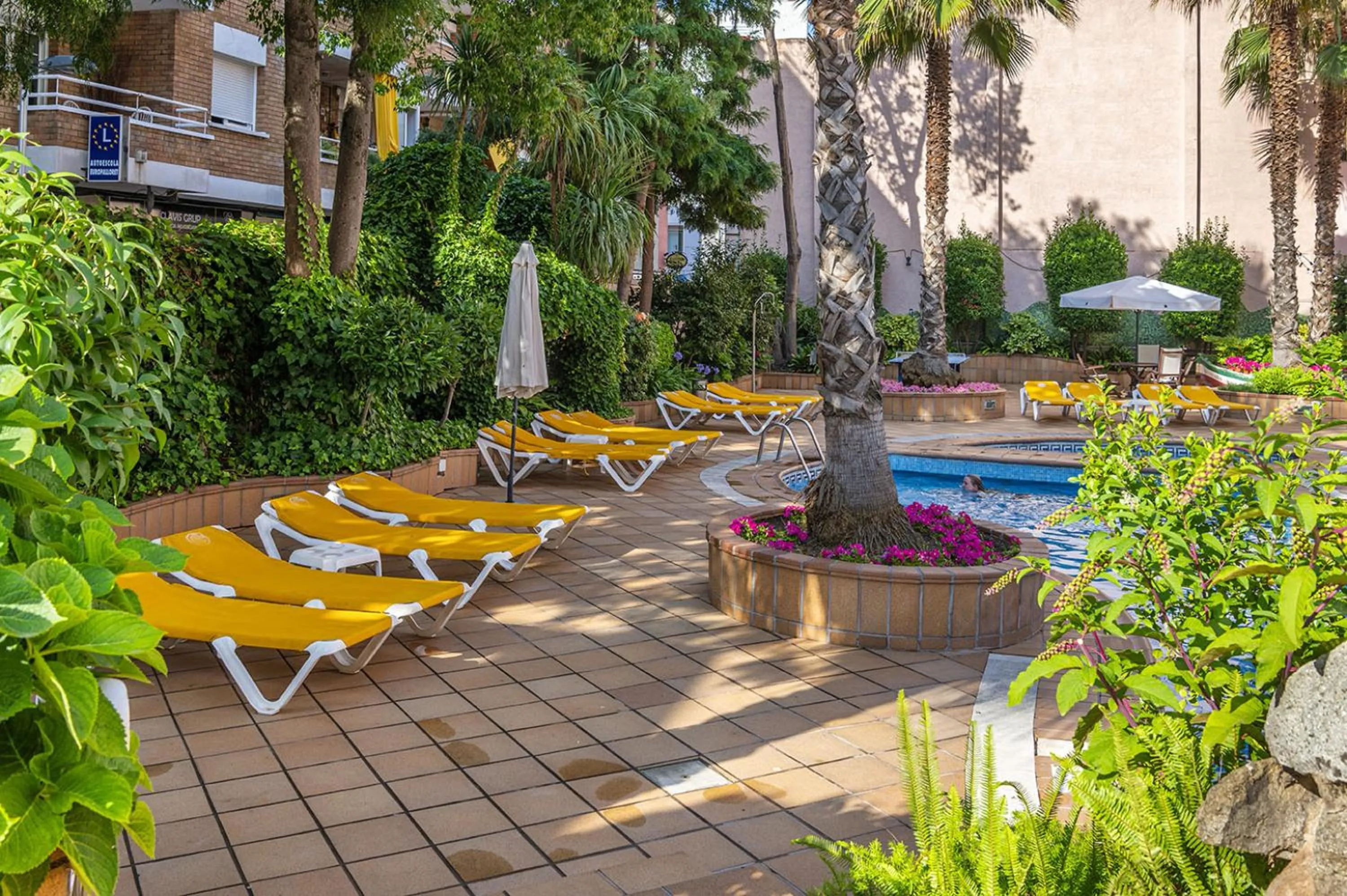 Swimming pool in Hotel Guitart Rosa - Adults Only