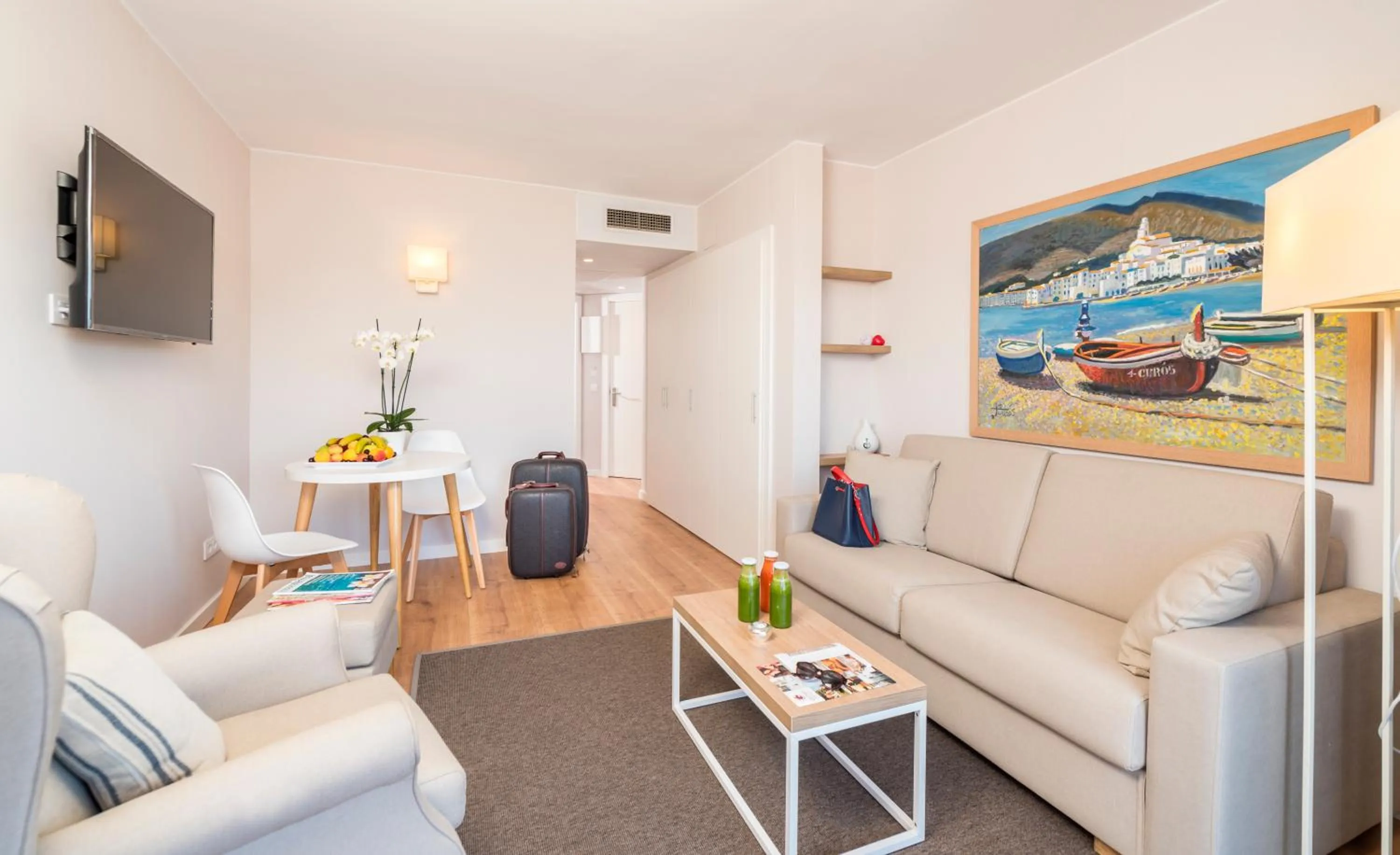 Living room in Apartamentos Guitart