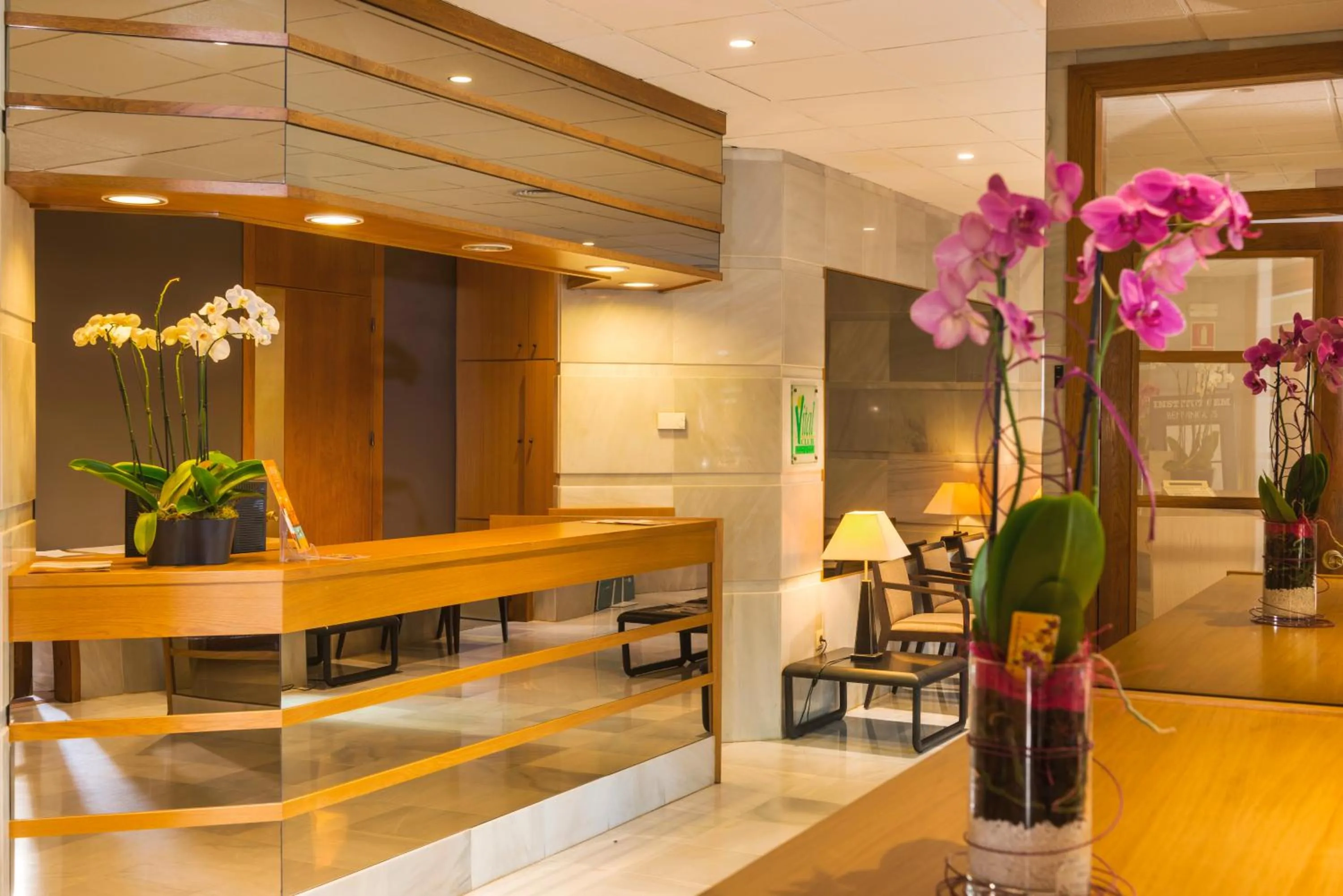 Lobby or reception in Apartamentos Guitart