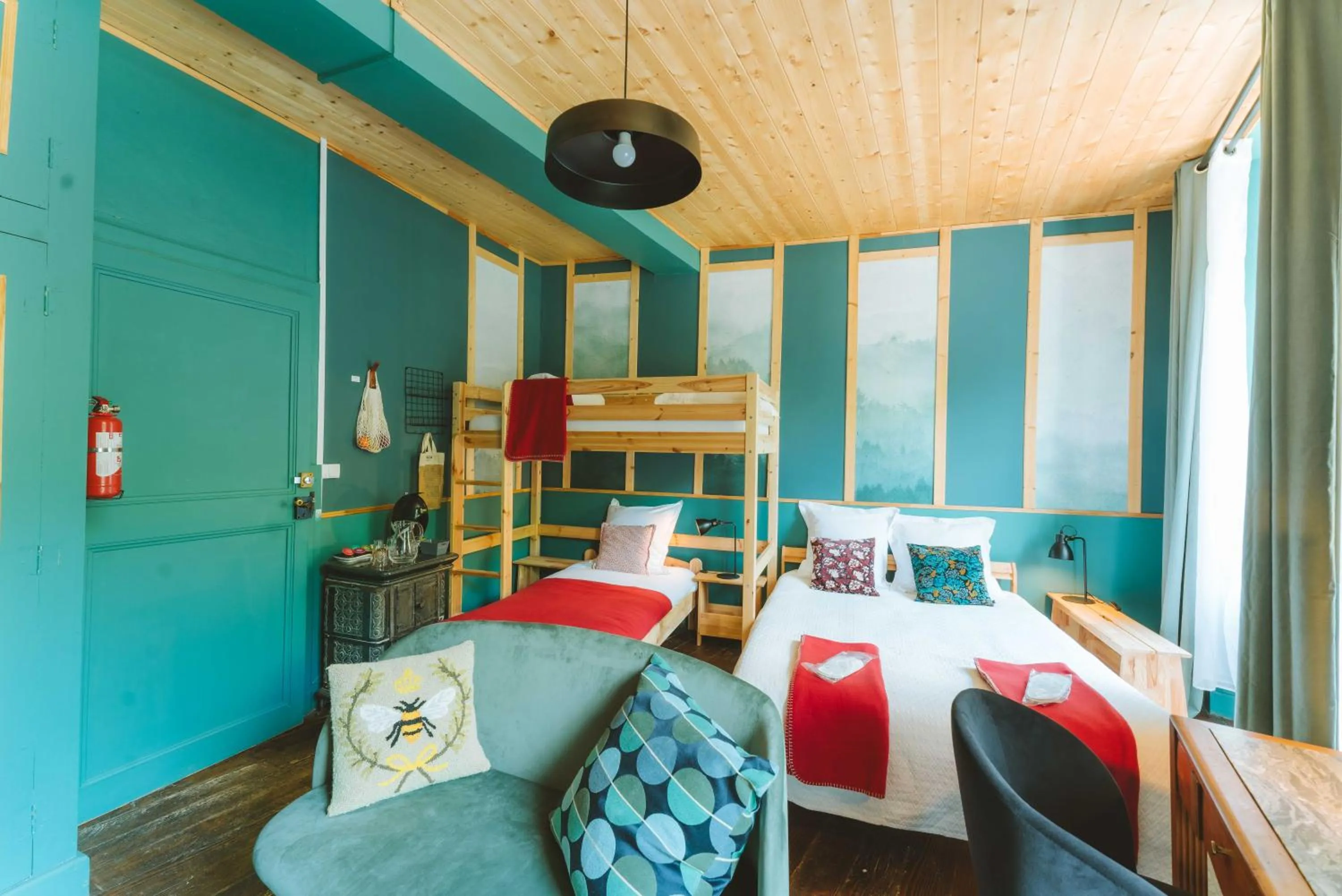 Bedroom in Eau Berges