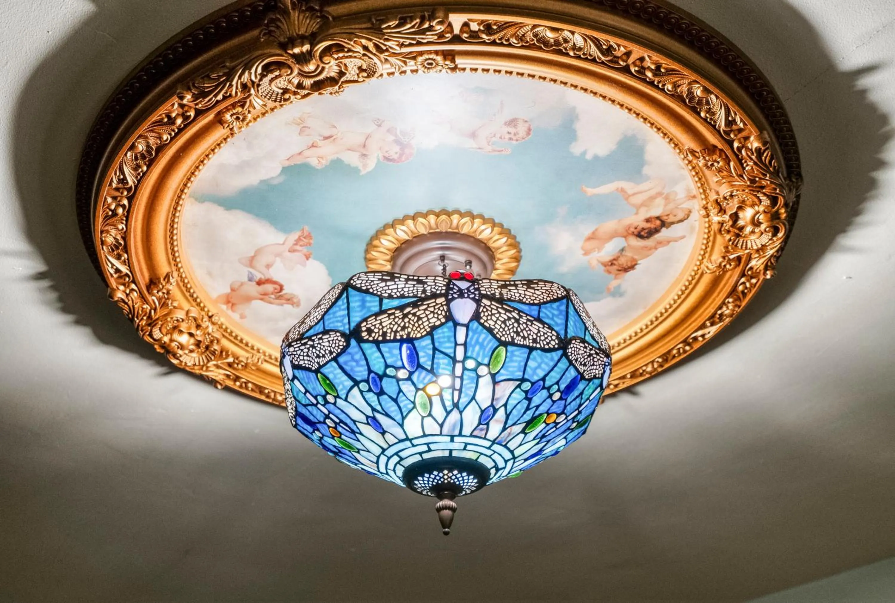 Decorative detail in THE NEW STAR MOTEL - 1950s Extended-Stay Lodging and Retreat Center