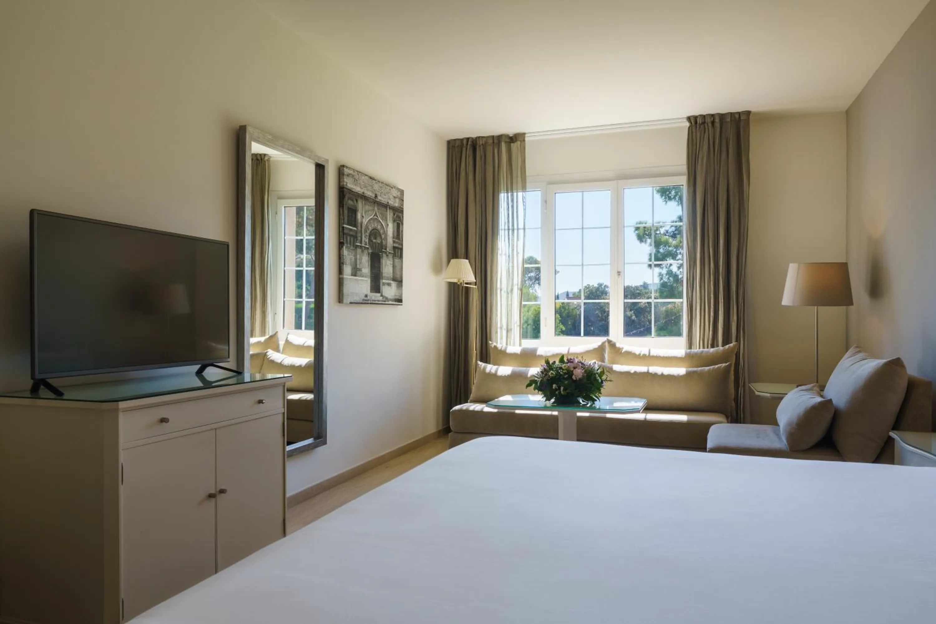 Garden view, Bed in Crisol Jardines de Córdoba