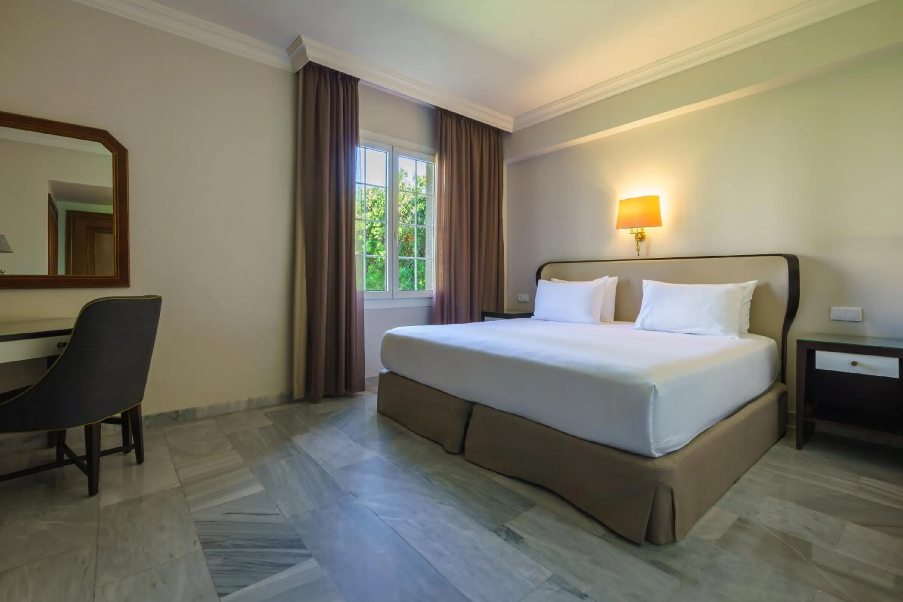 Decorative detail, Bed in Crisol Jardines de Córdoba