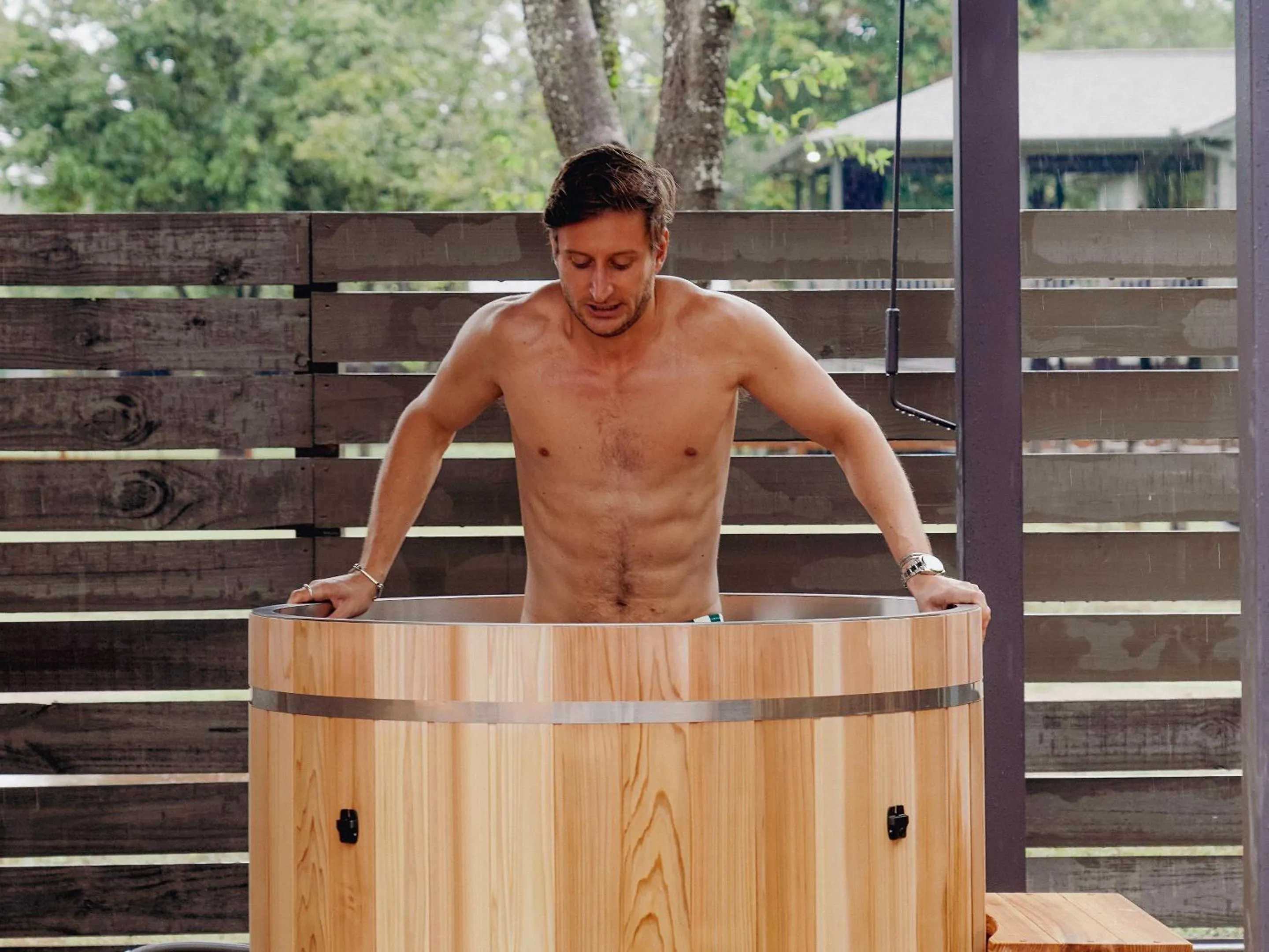 Sauna in Camp Comfort