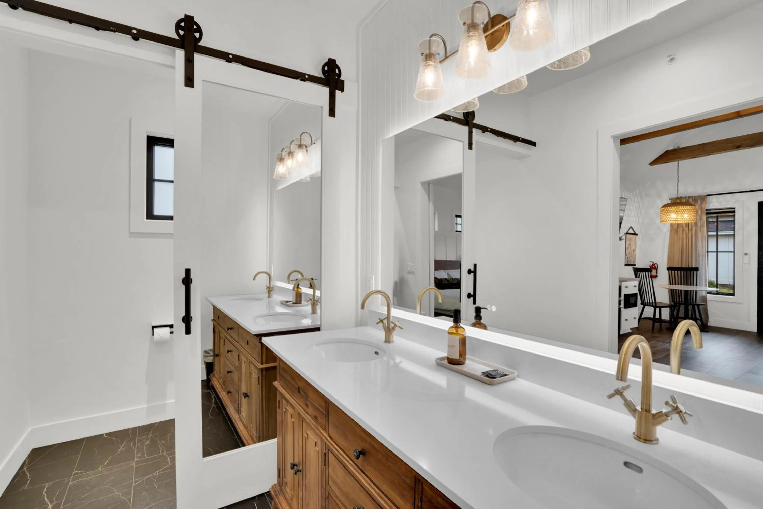 Bathroom in The Scout Boutique Cottages