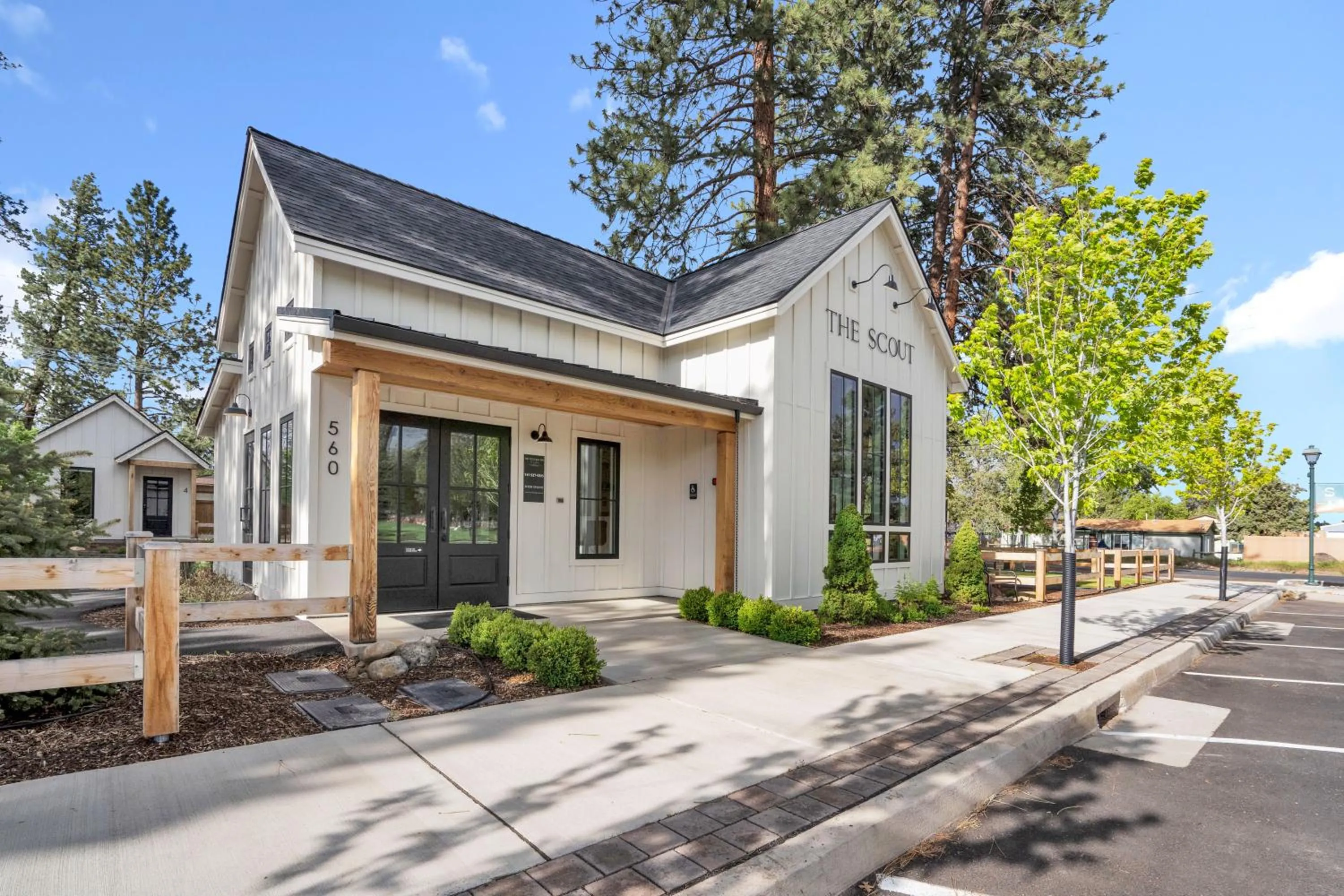 Property building in The Scout Boutique Cottages