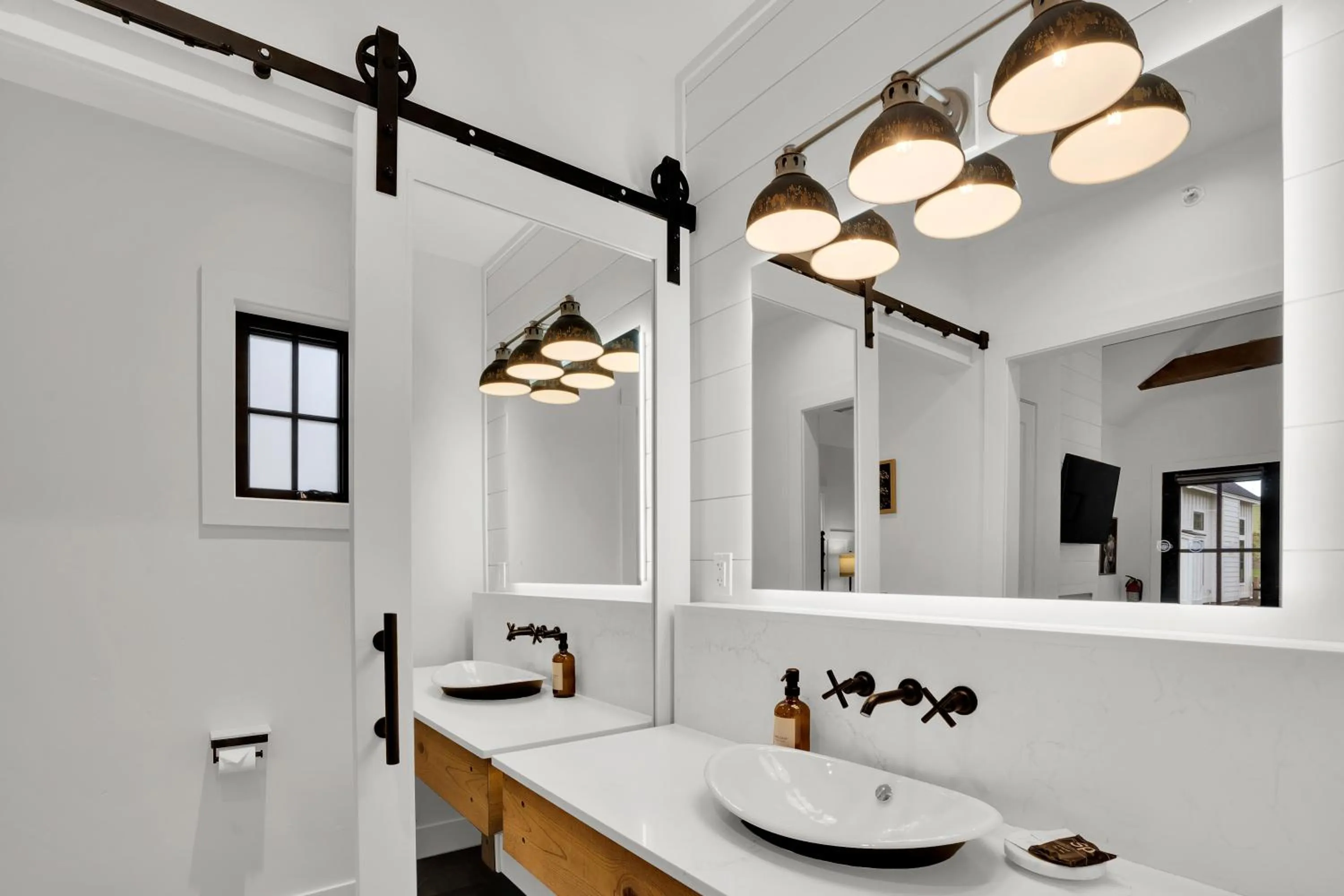 Bathroom in The Scout Boutique Cottages