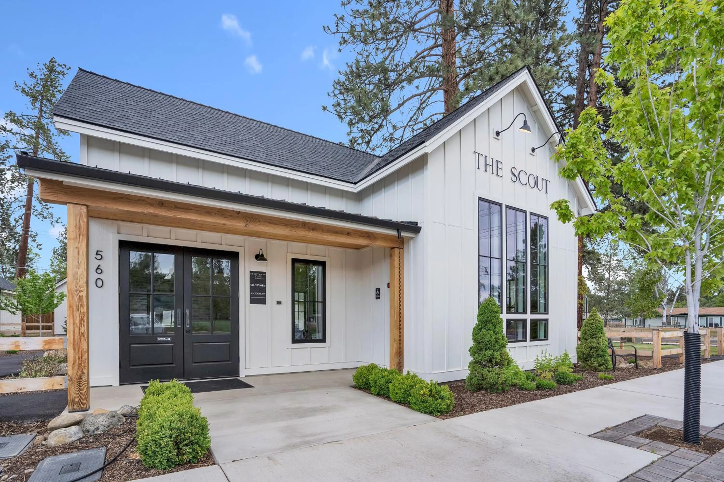 Property building in The Scout Boutique Cottages