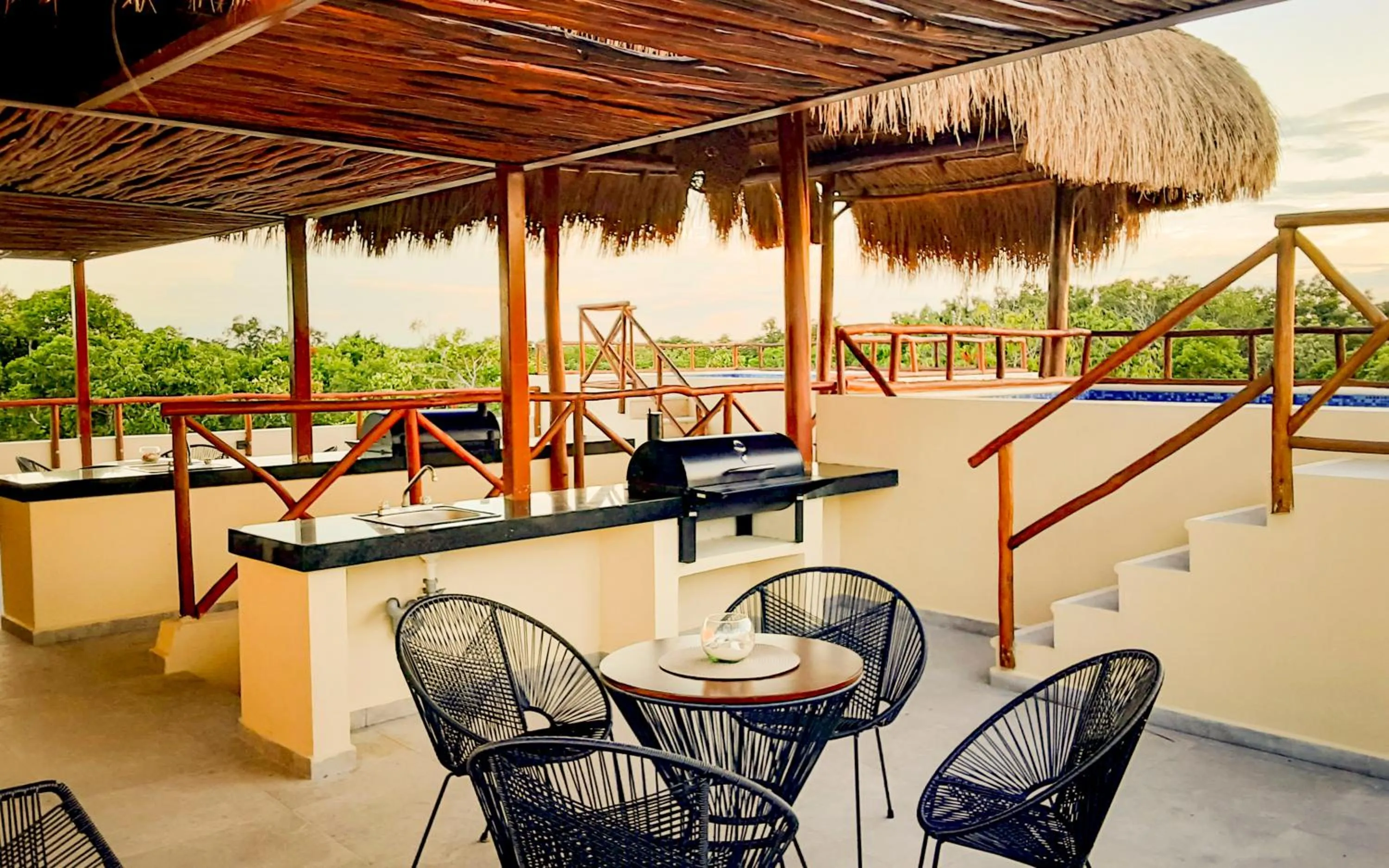 Patio in Naajal Tulum Boutique Hotel - Magic & Jungle