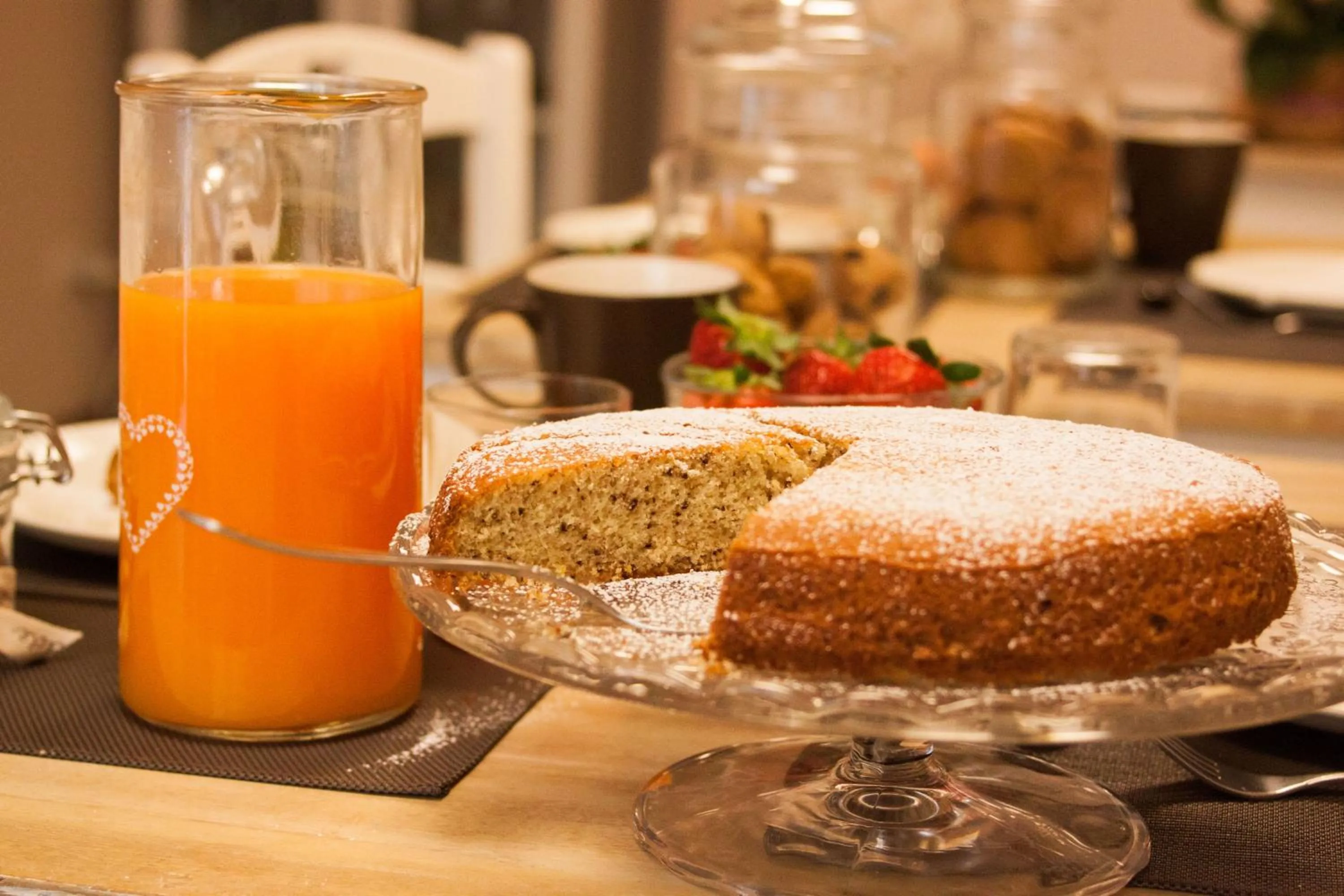 Food close-up in B&B Il Senesino