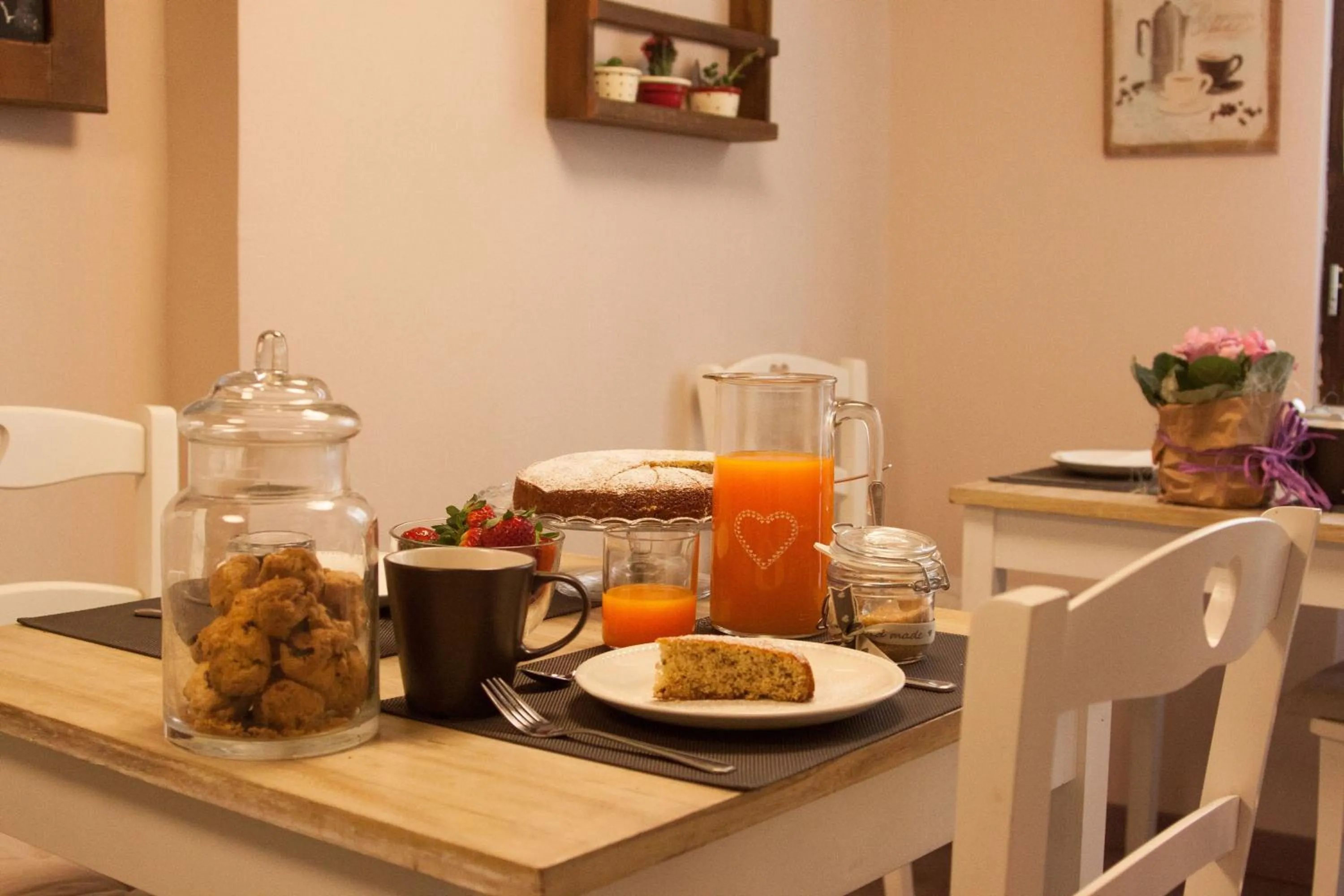 Food close-up in B&B Il Senesino