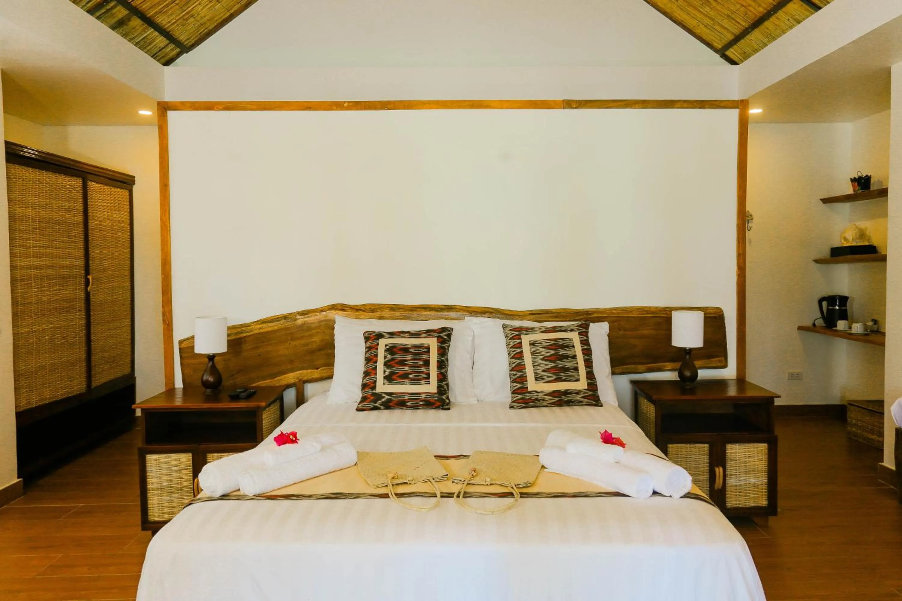 Bed in San Nicolas Private Beach