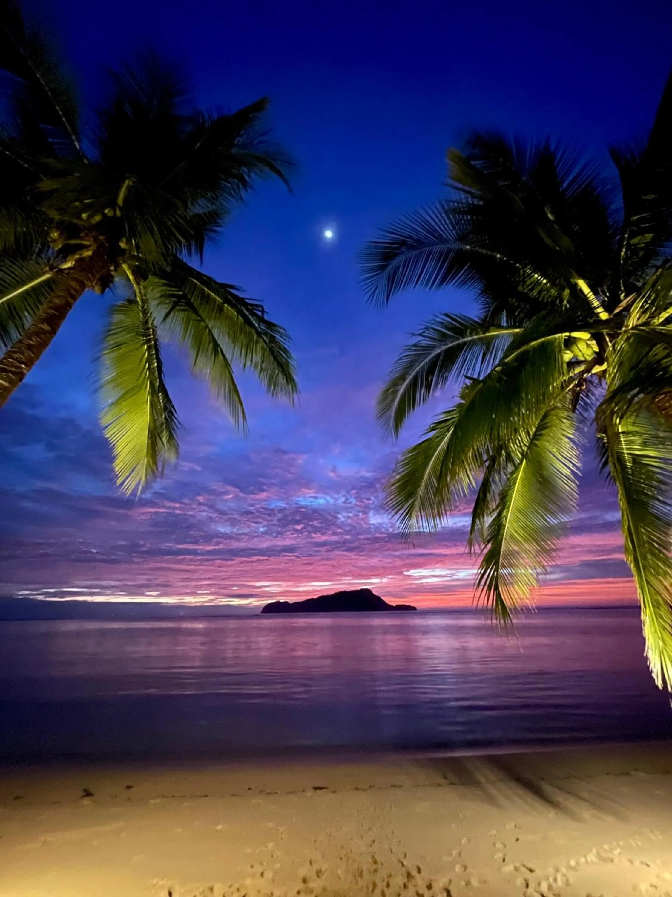 Night in San Nicolas Private Beach