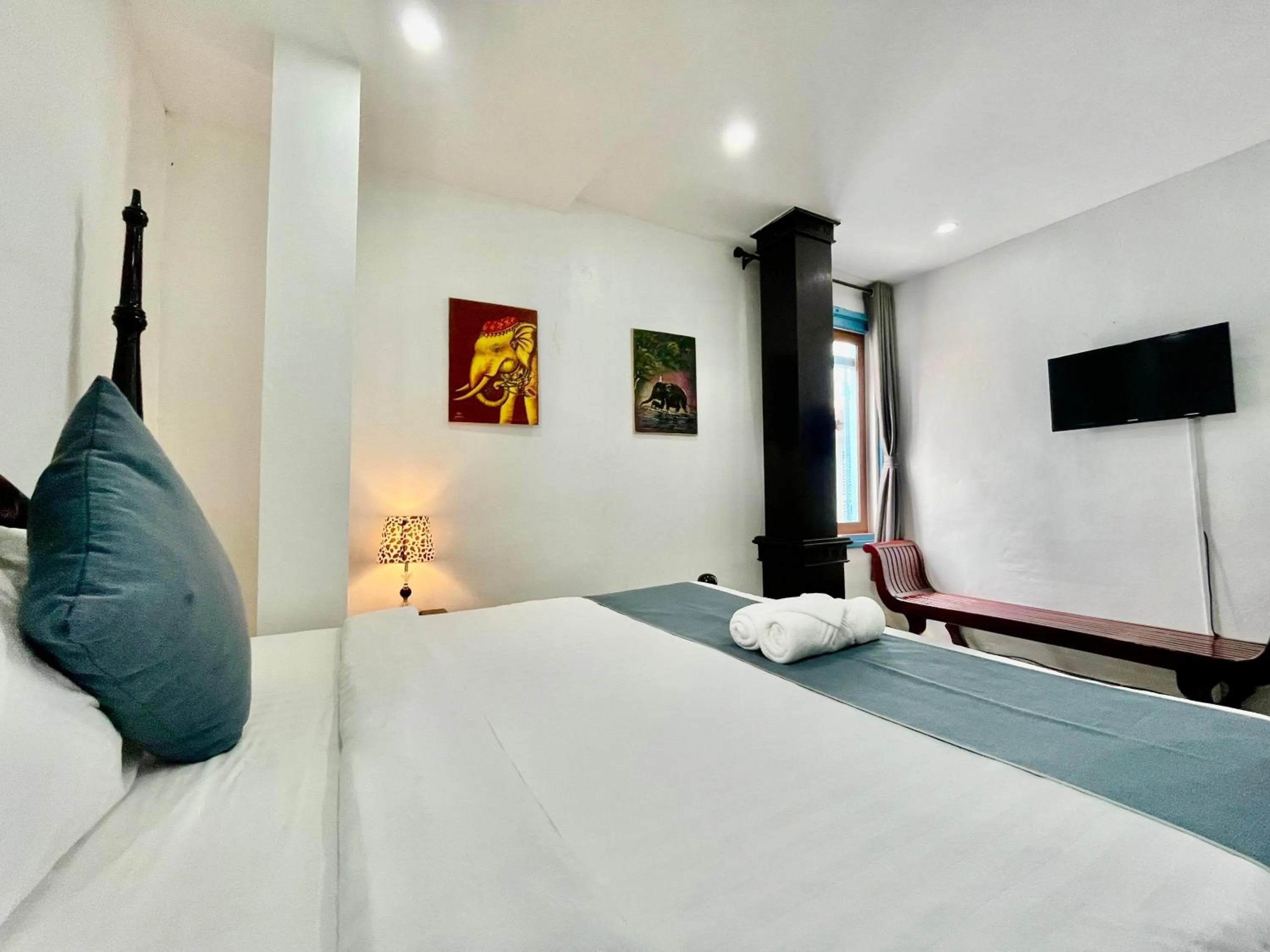 Bed in Villa Merry Lao Ban Aphay