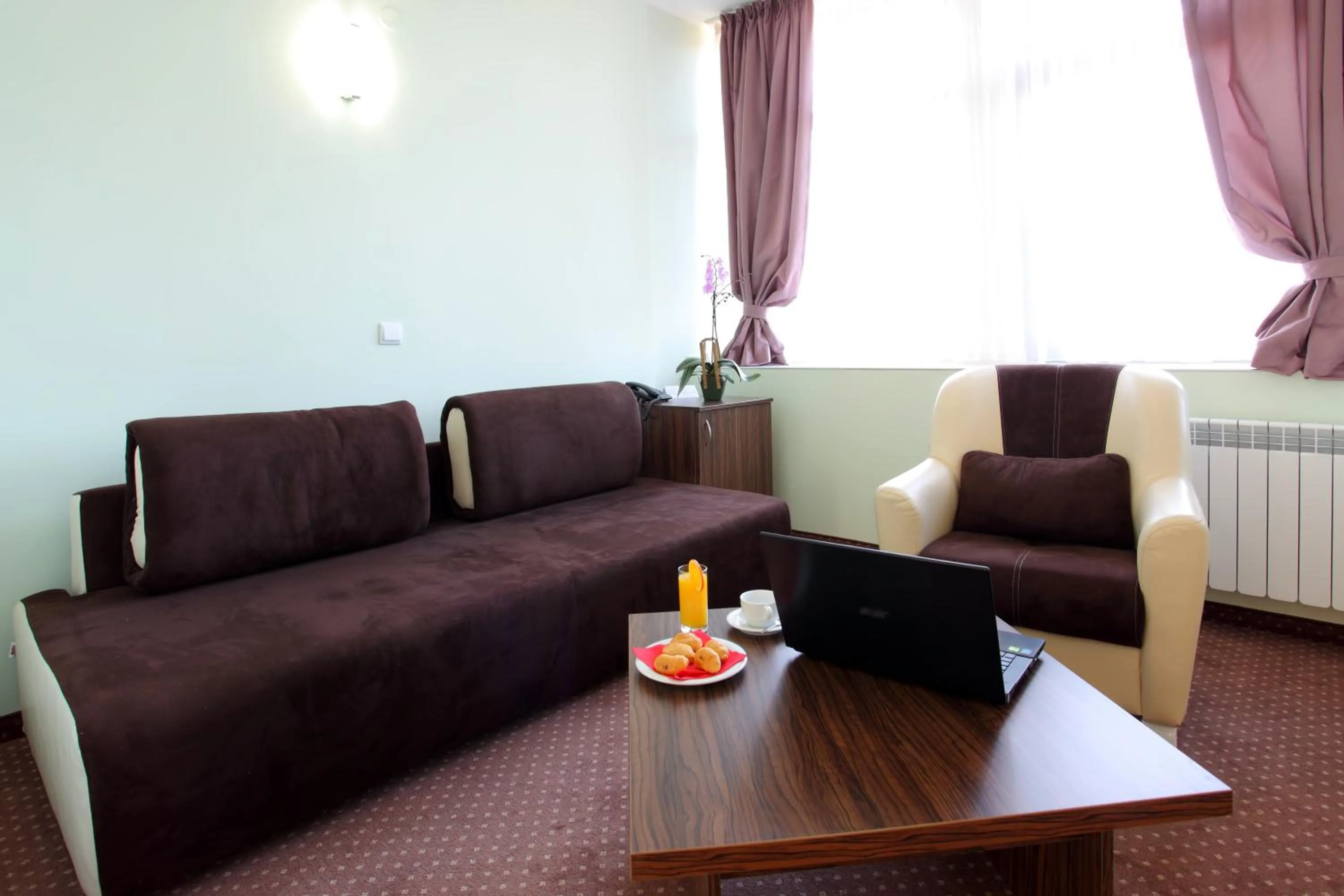 Living room in Teodora Palace Hotel