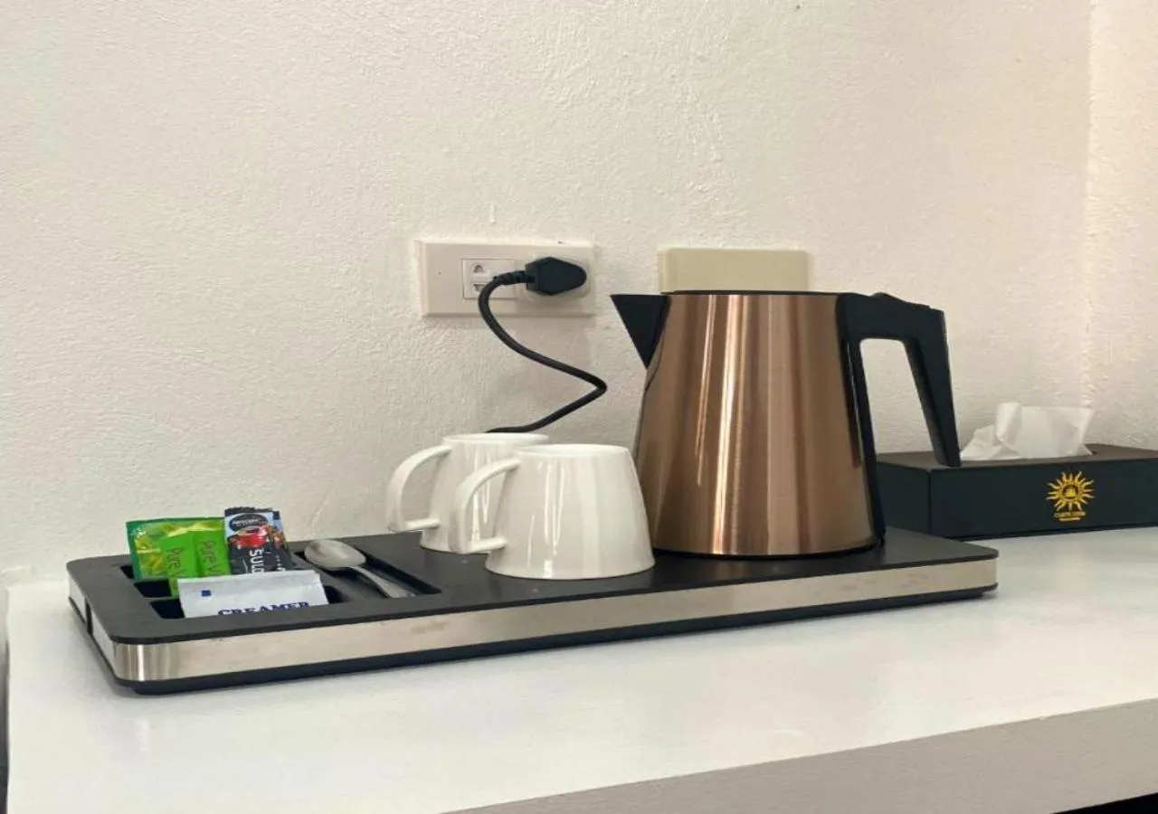 Coffee/tea facilities in Carpe Diem Villas & Resort Dive & Stay resort