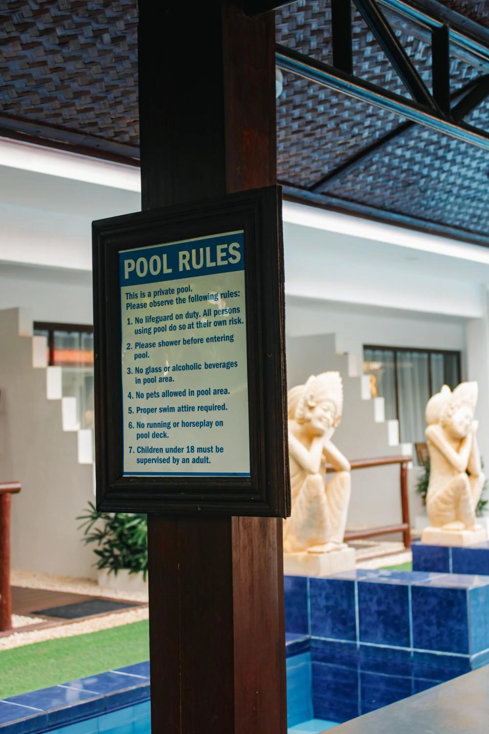 Pool view in Carpe Diem Villas & Resort Dive & Stay resort