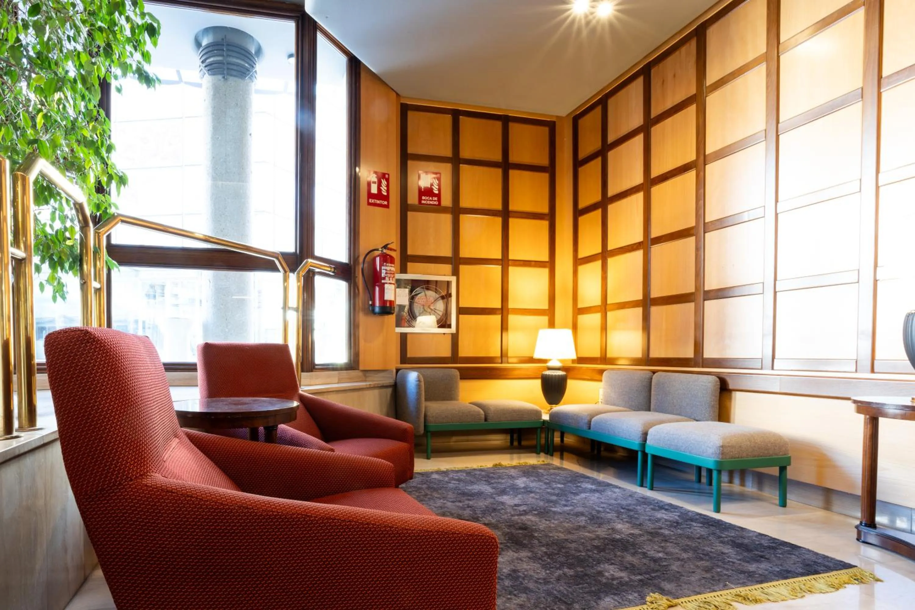 Lobby or reception in Hotel Tibur