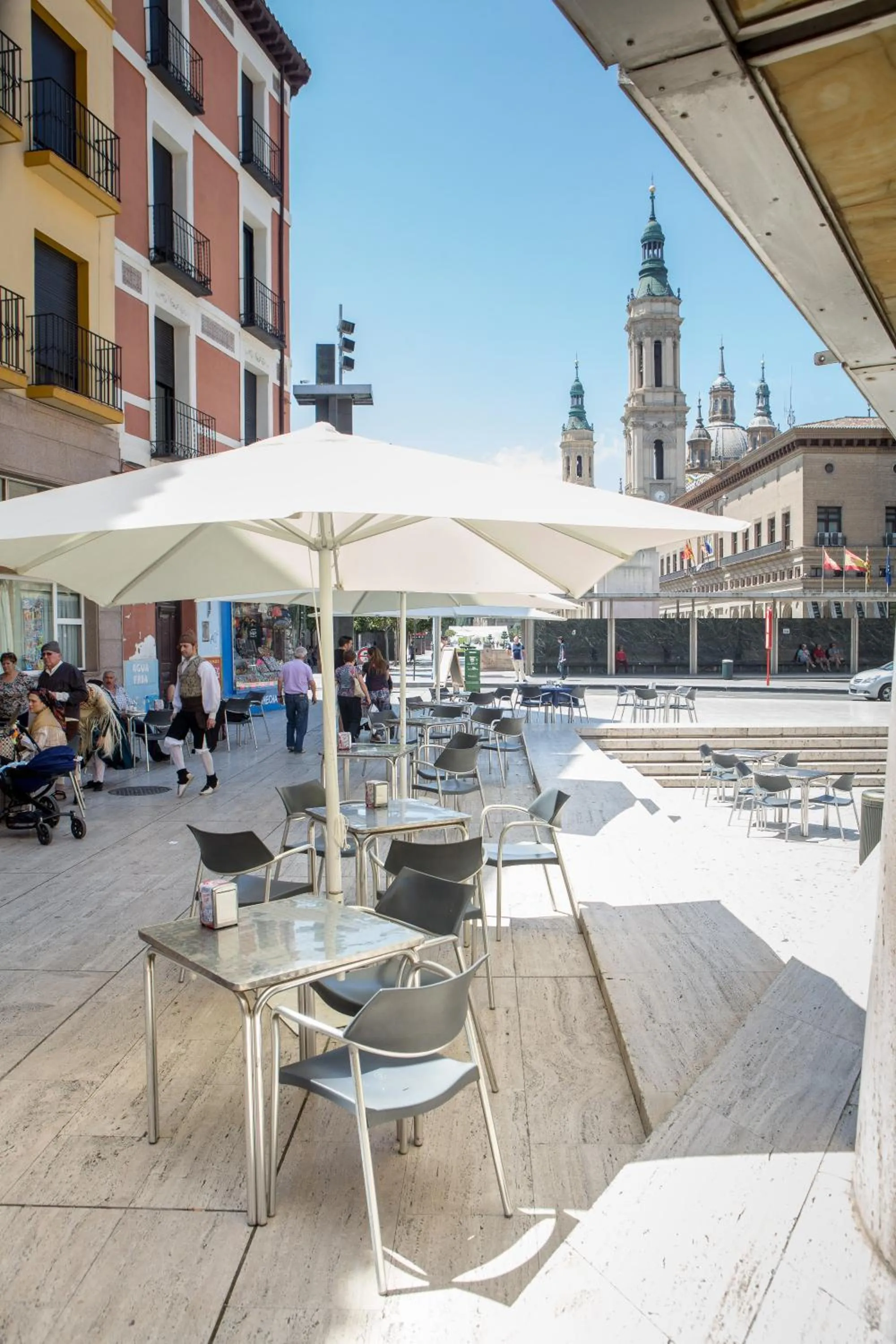 Balcony/Terrace in Hotel Tibur