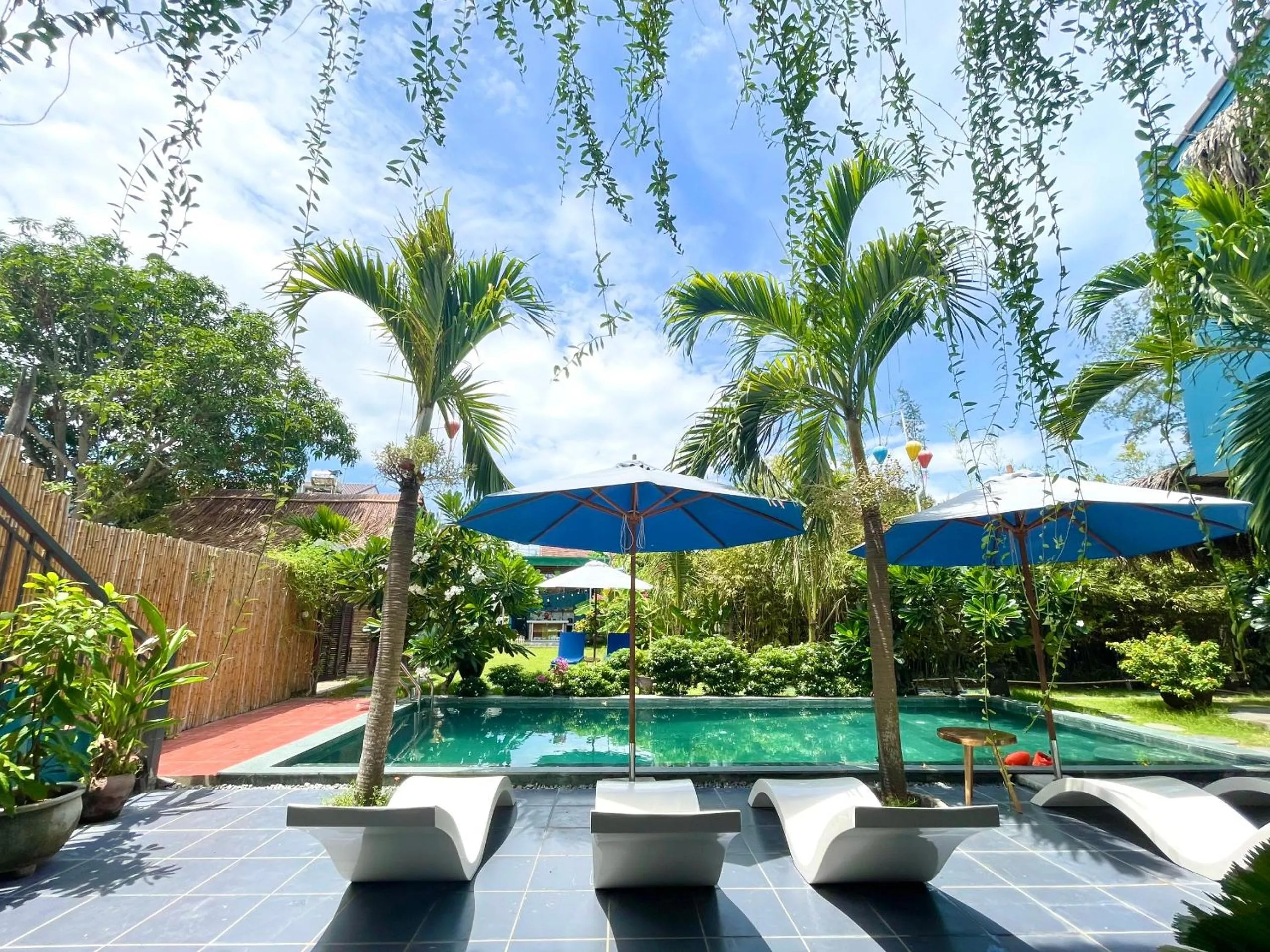 Pool view in Ngoc An Bang Villa