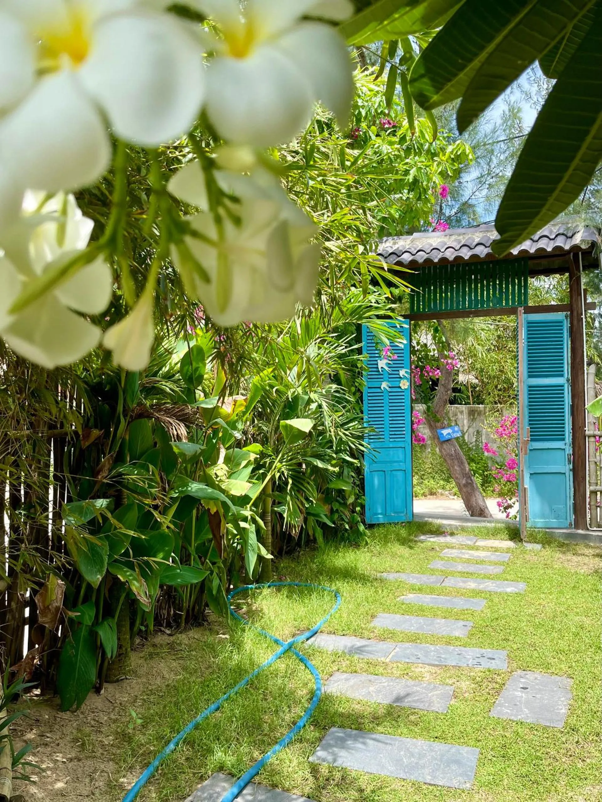 Garden in Ngoc An Bang Villa
