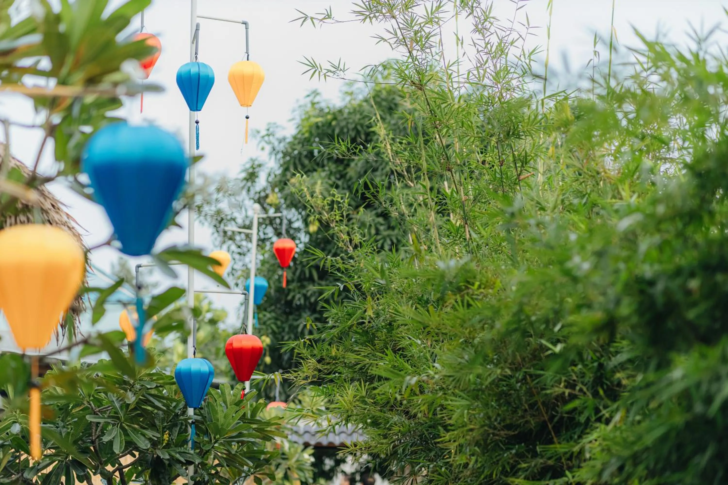 Decorative detail in Ngoc An Bang Villa