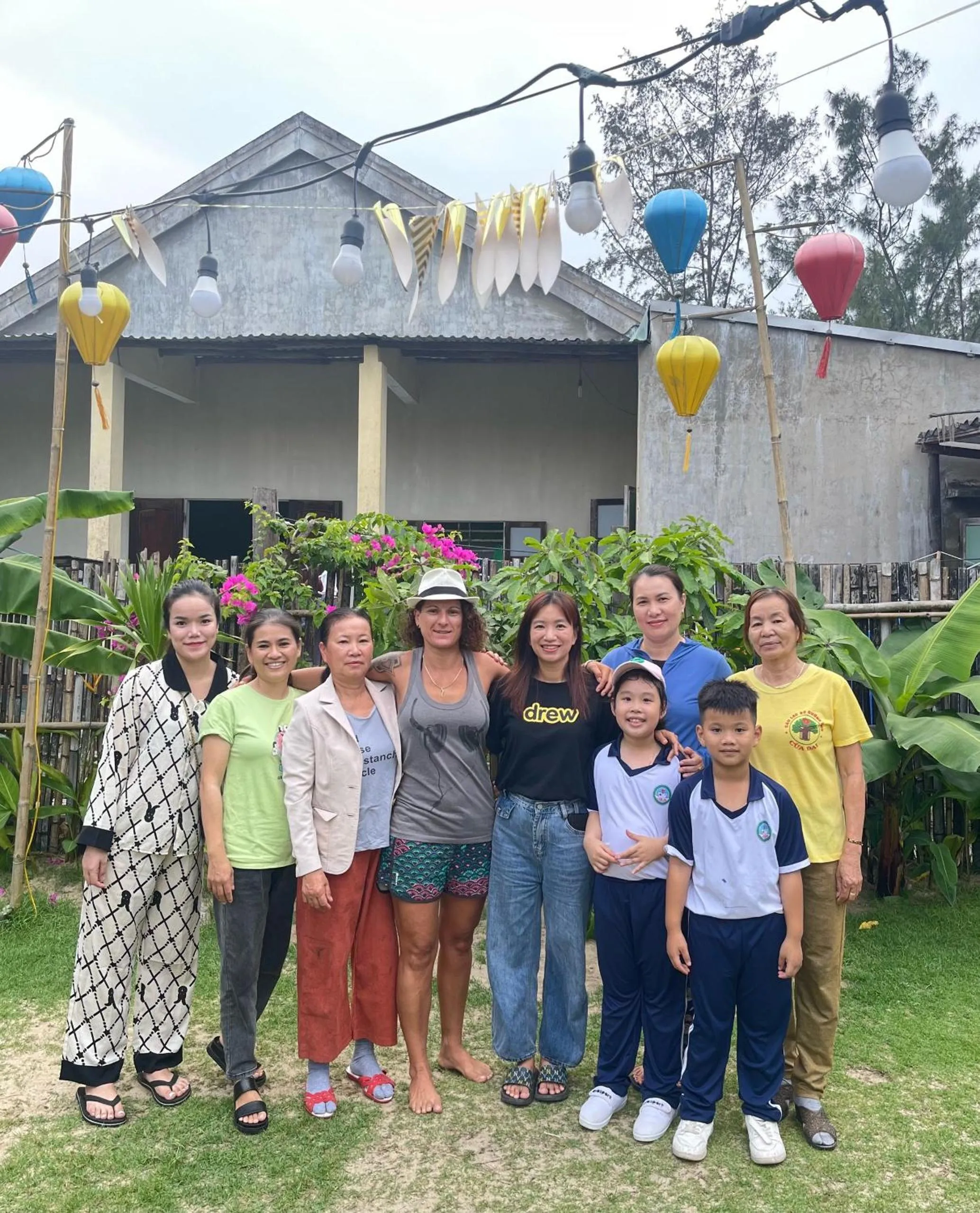 Family in Ngoc An Bang Villa