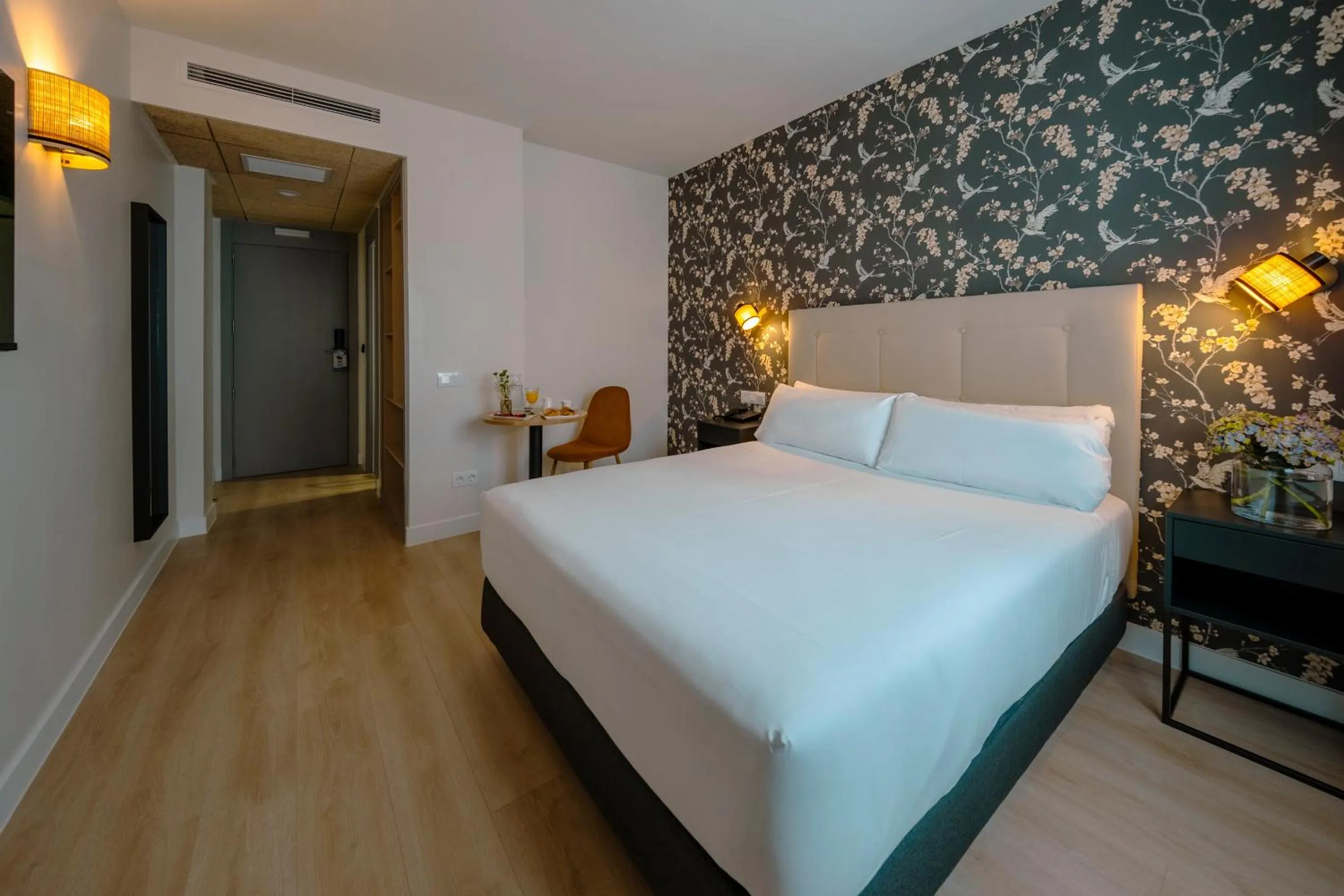 Bed in Hotel Cisneros