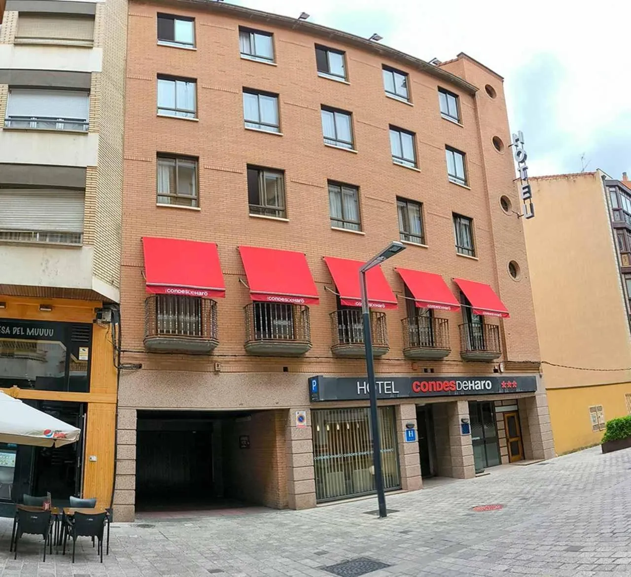Street view in Hotel Condes de Haro