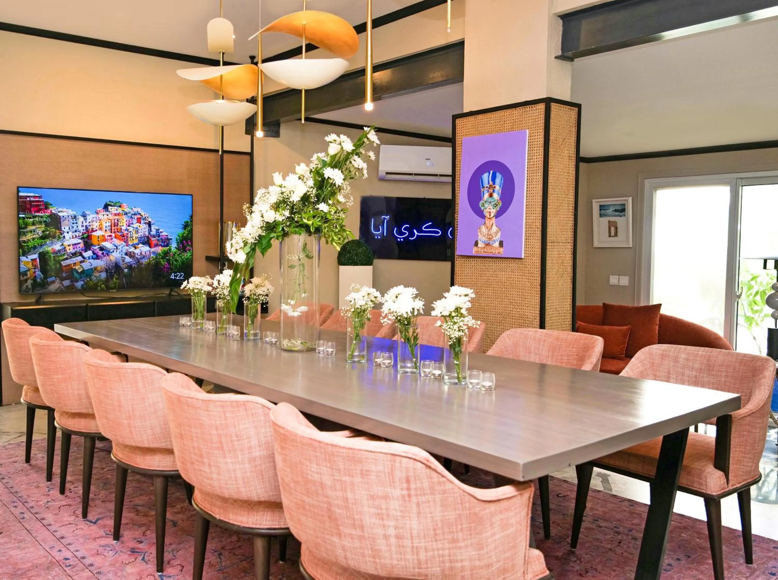 Meeting/conference room in Ambiance Boutique Art Hotel Karachi