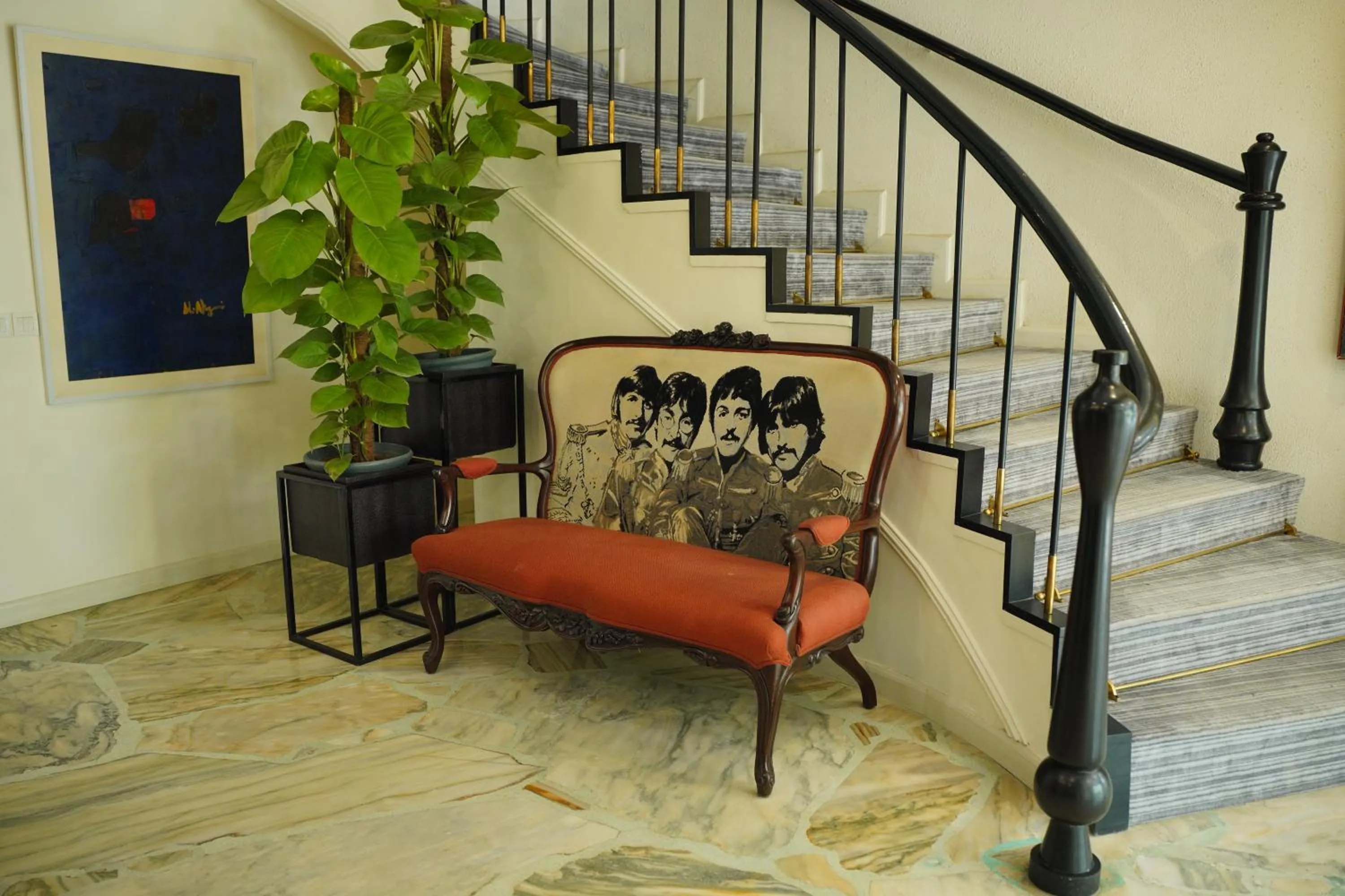 Lobby or reception in Ambiance Boutique Art Hotel Karachi