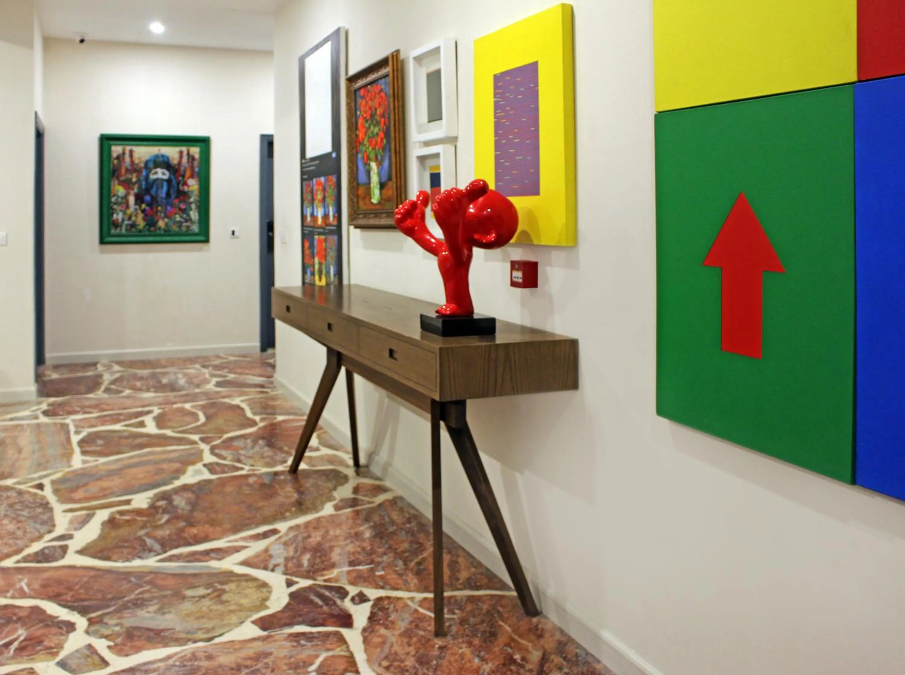 Lobby or reception in Ambiance Boutique Art Hotel Karachi