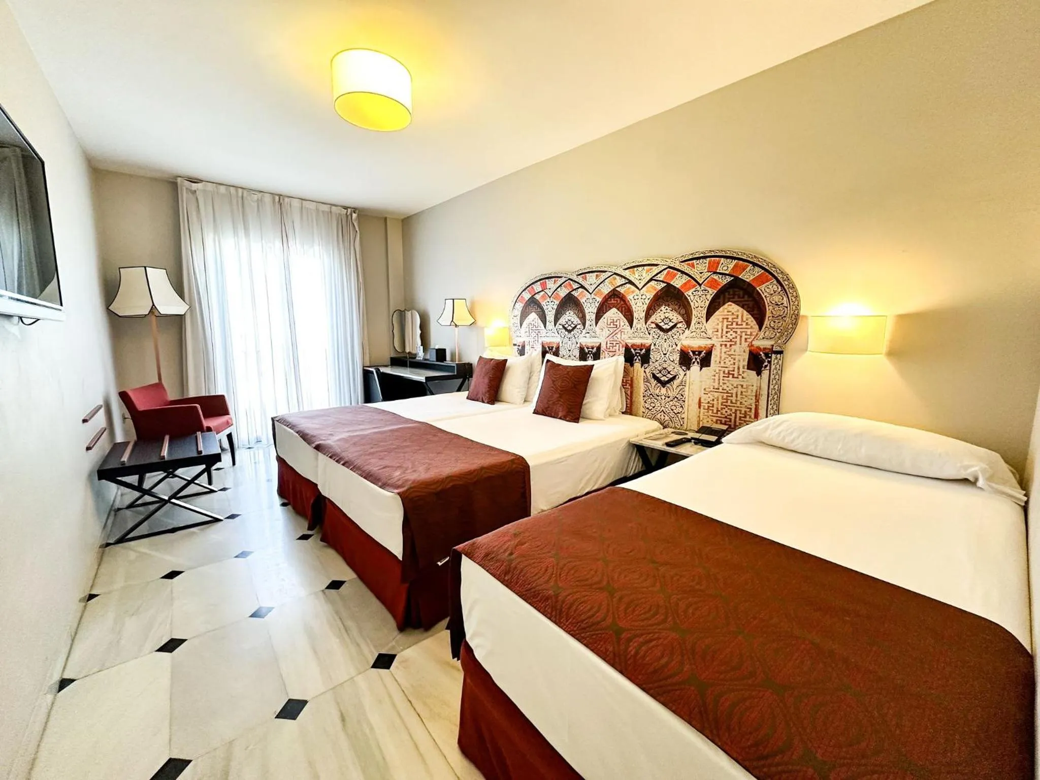 Bed in Eurostars Conquistador