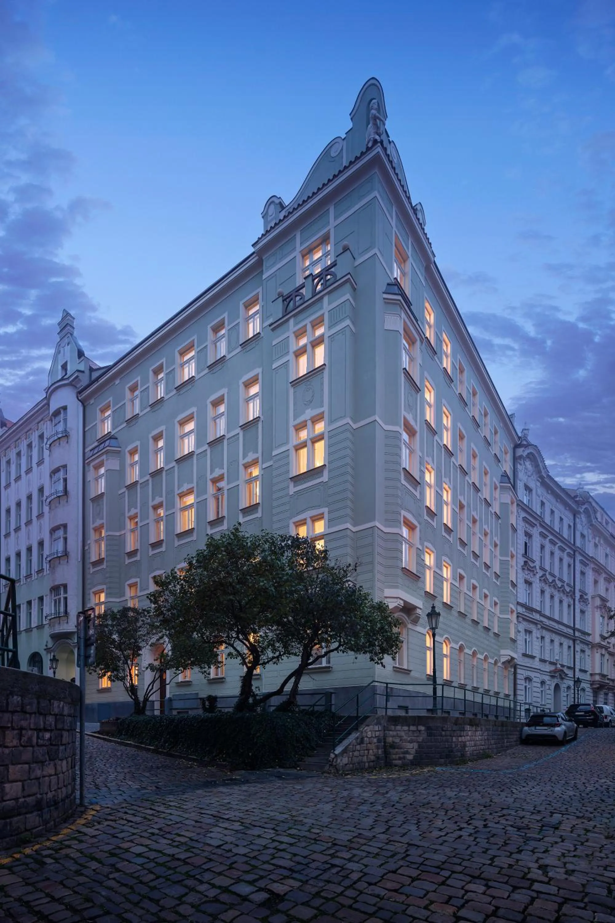 Property building in Allure Hotel & Residence Prague